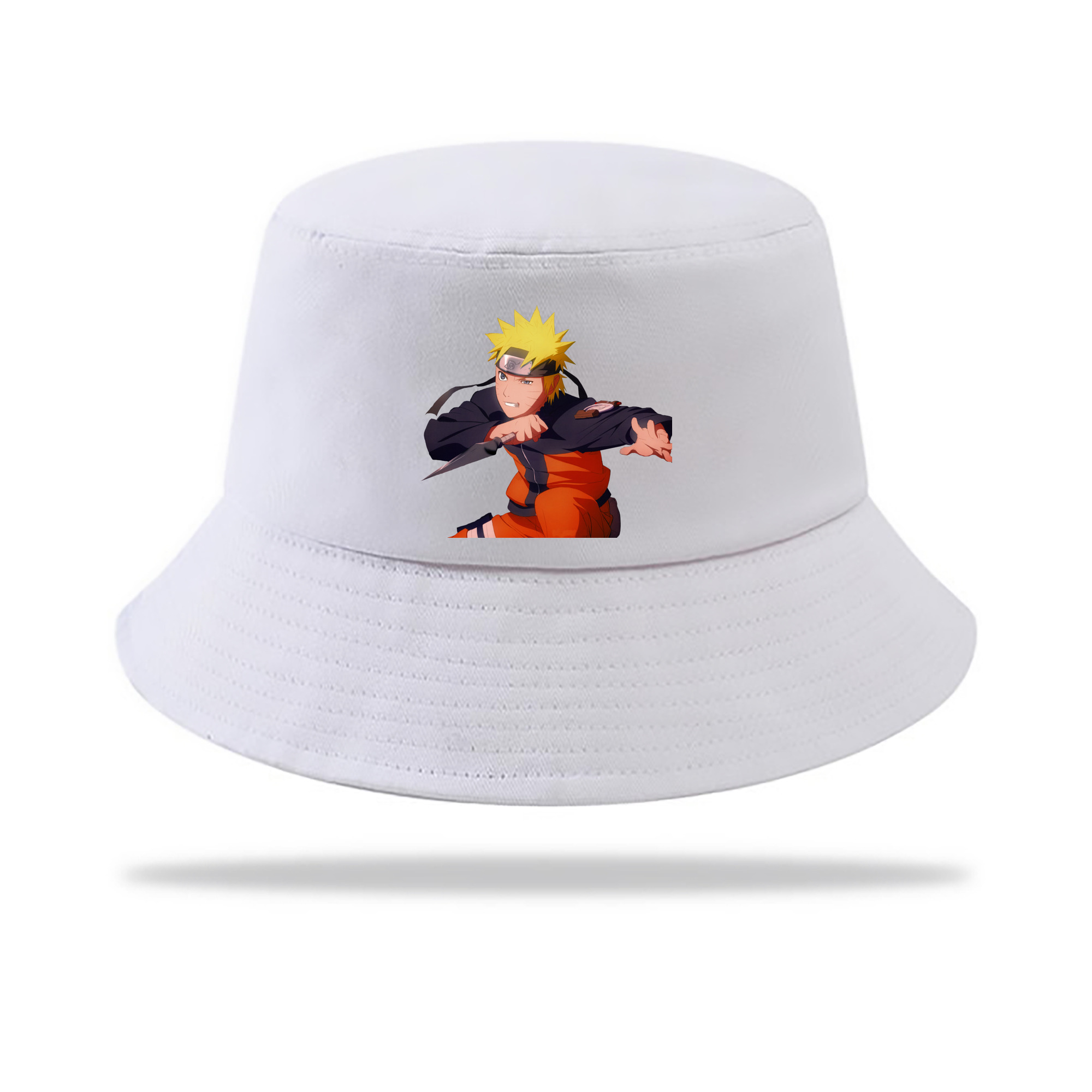 （画像用） NARUTO -ナルト- うずまき ナルト Uzumaki Naruto アウトドア日除けバケットハット