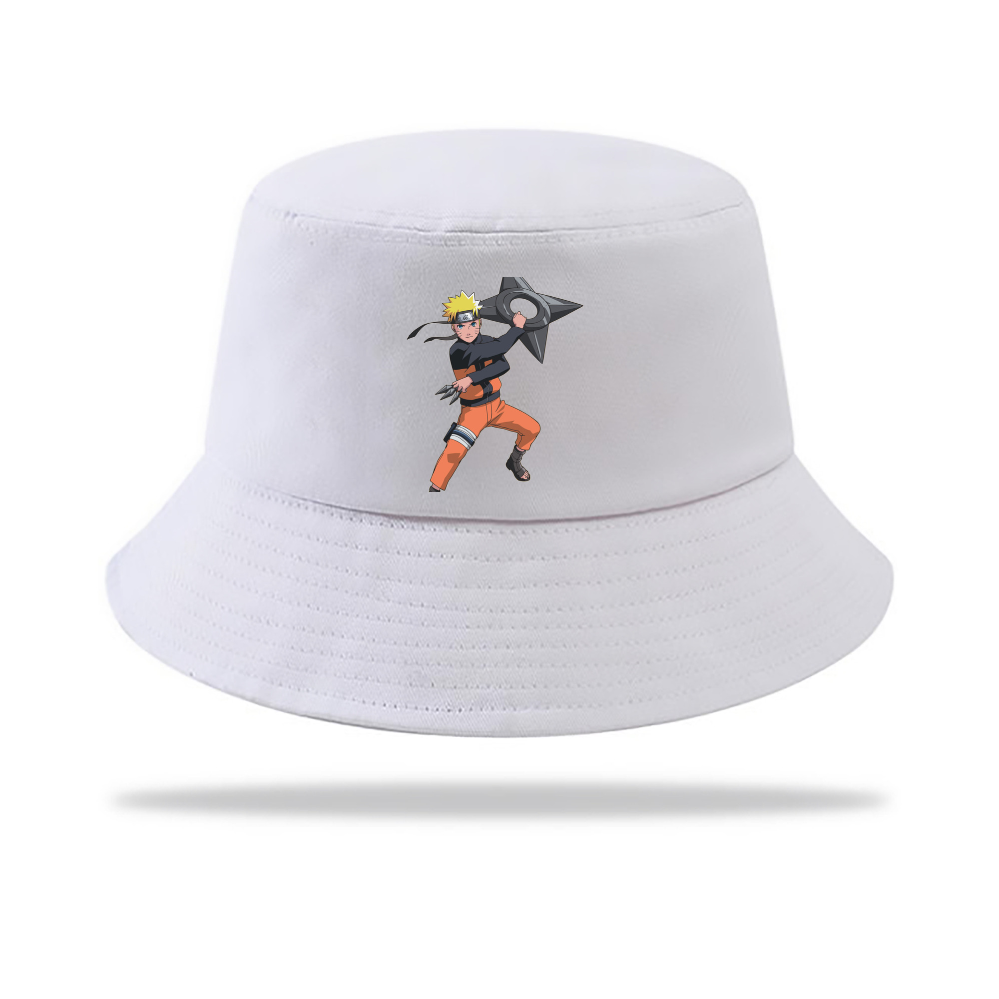 （画像用） NARUTO -ナルト- うずまき ナルト Uzumaki Naruto アウトドア日除けバケットハット