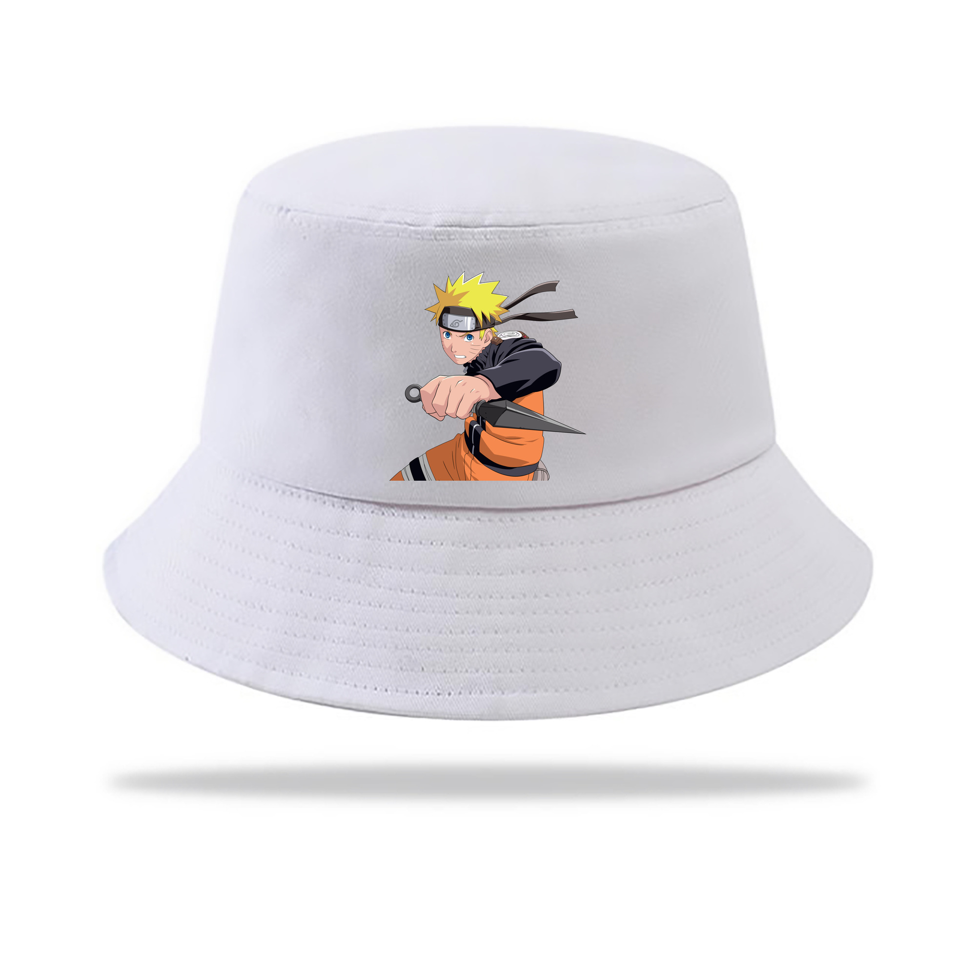 （画像用） NARUTO -ナルト- うずまき ナルト Uzumaki Naruto アウトドア日除けバケットハット