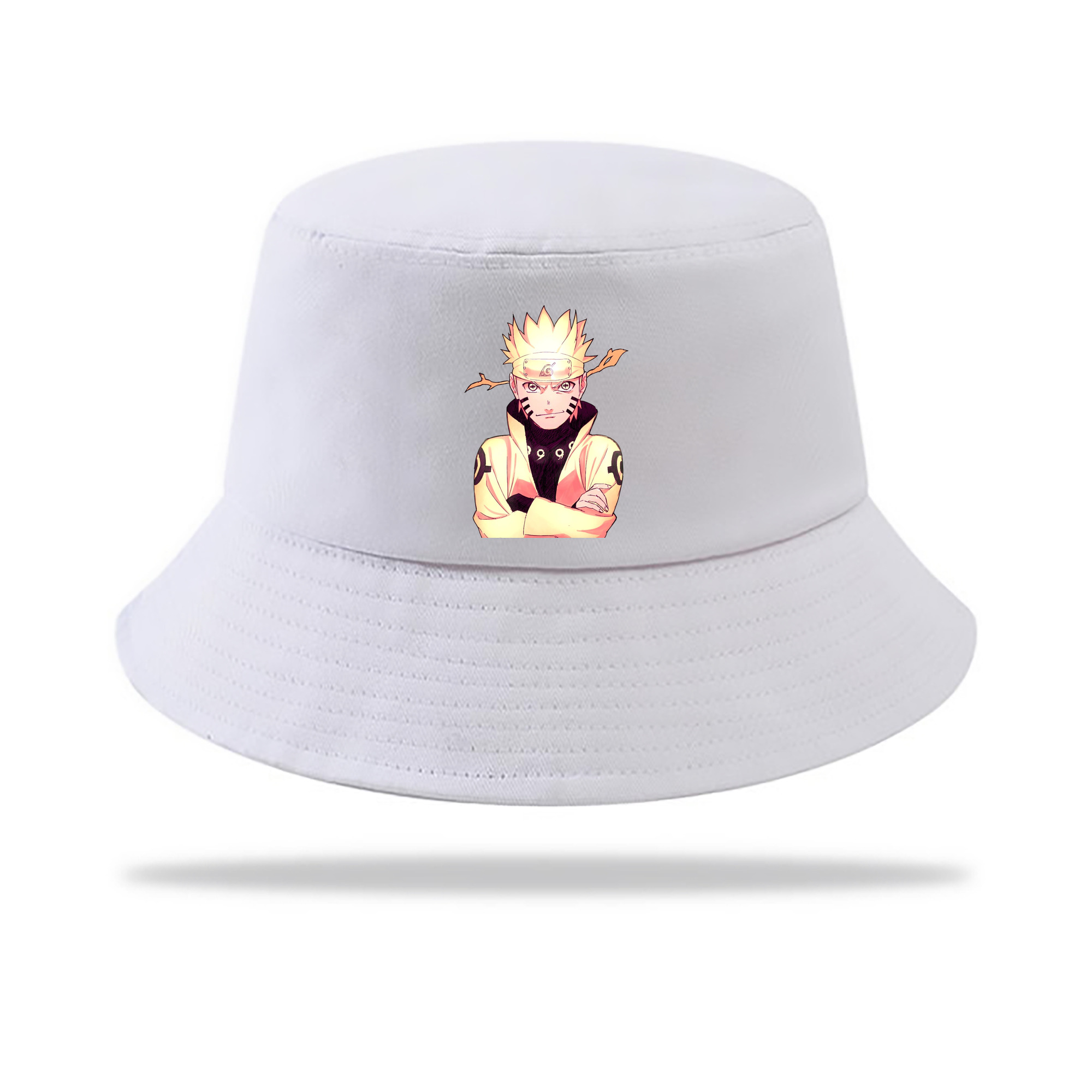 （画像用） NARUTO -ナルト- うずまき ナルト Uzumaki Naruto アウトドア日除けバケットハット