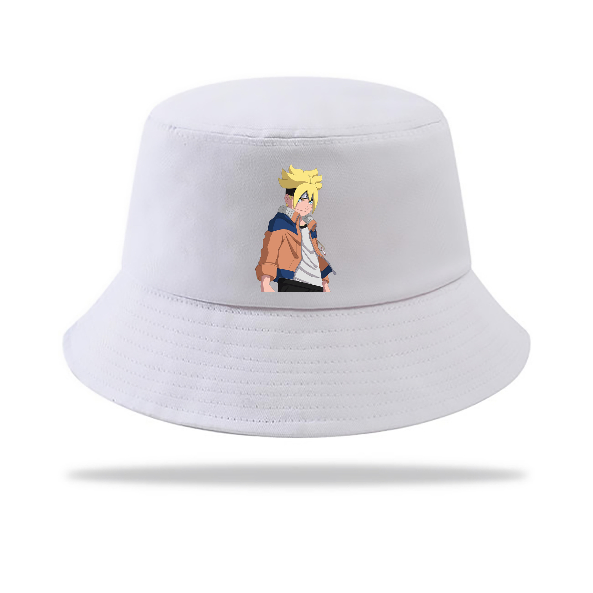 （画像用） NARUTO -ナルト- うずまき ナルト Uzumaki Naruto アウトドア日除けバケットハット