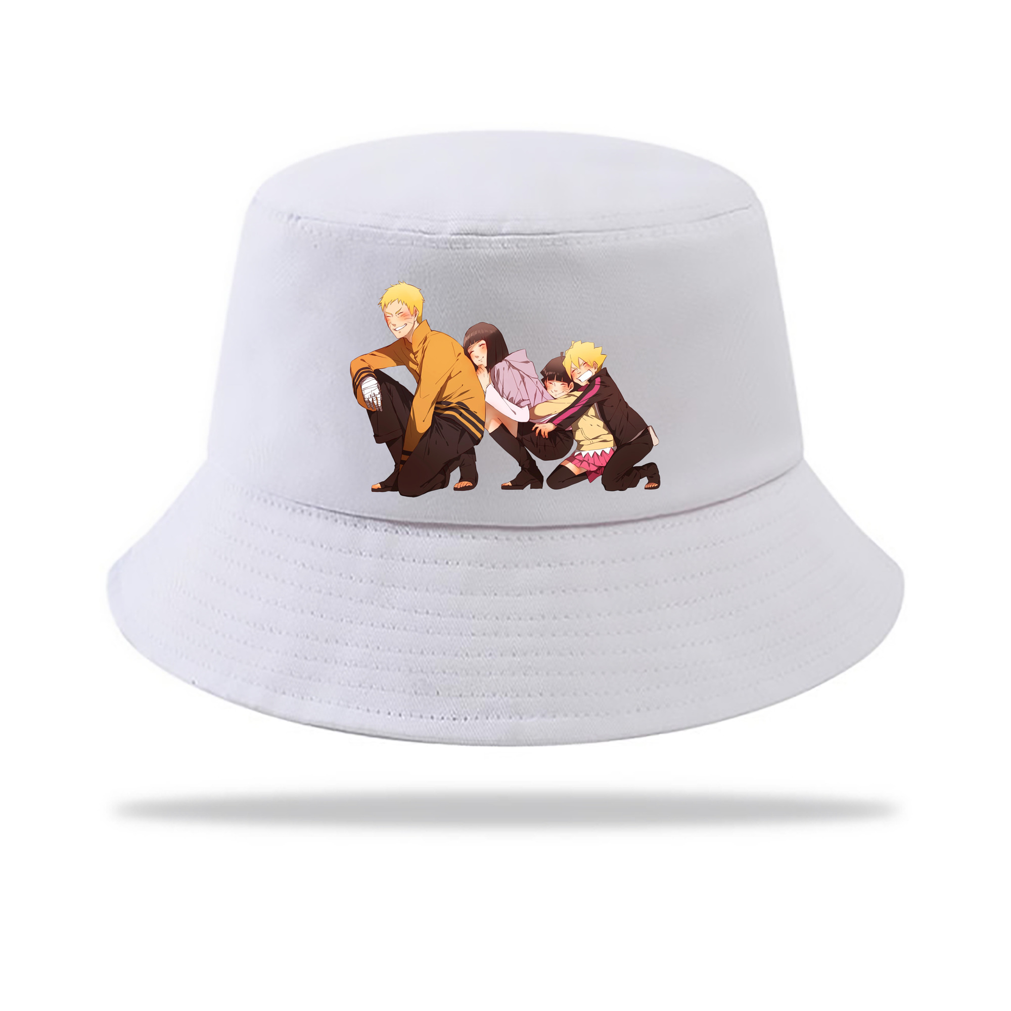 （画像用） NARUTO -ナルト- うずまき ナルト Uzumaki Naruto アウトドア日除けバケットハット