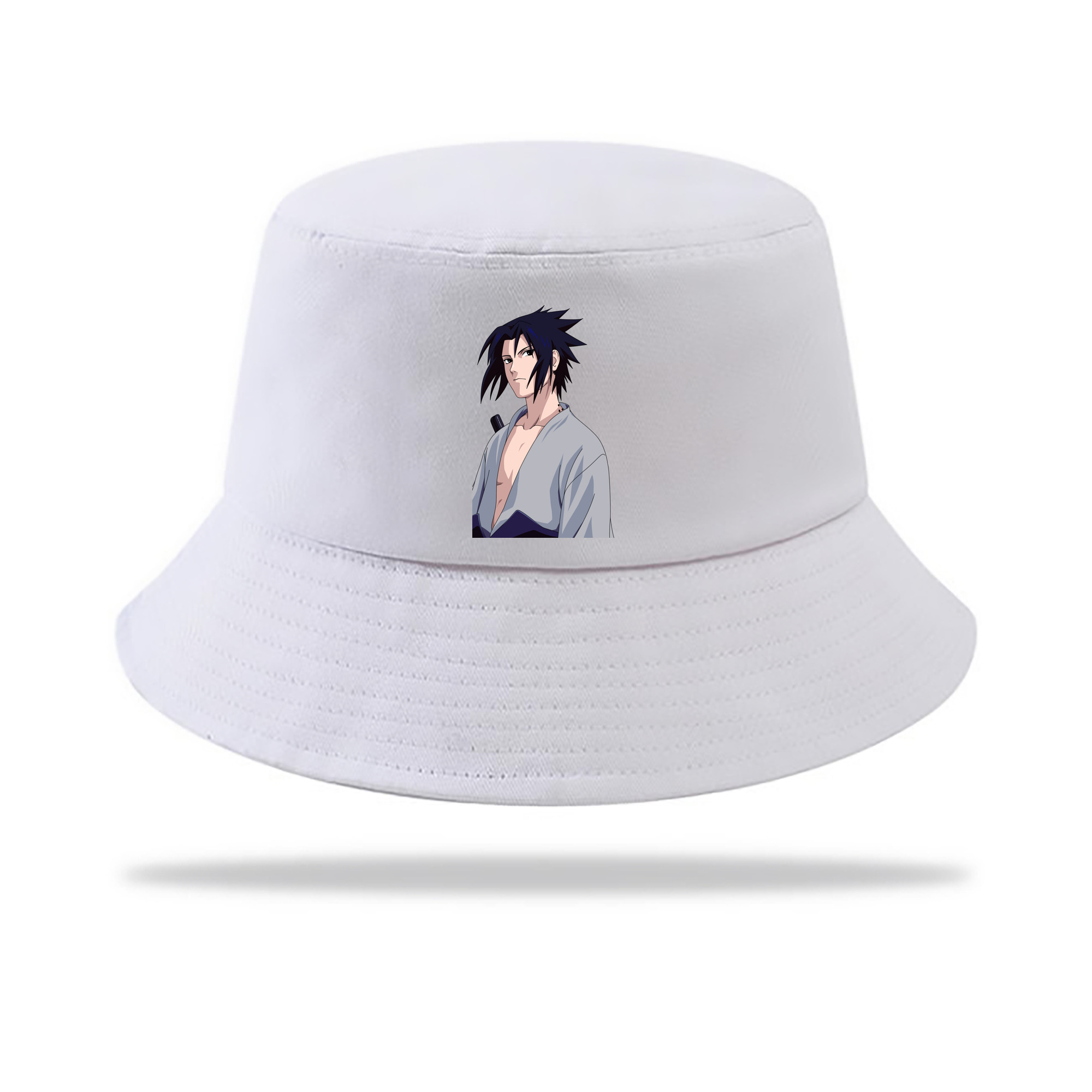 （画像用） NARUTO -ナルト- うちは サスケ Uchiha Sasuke アウトドア日除けバケットハット