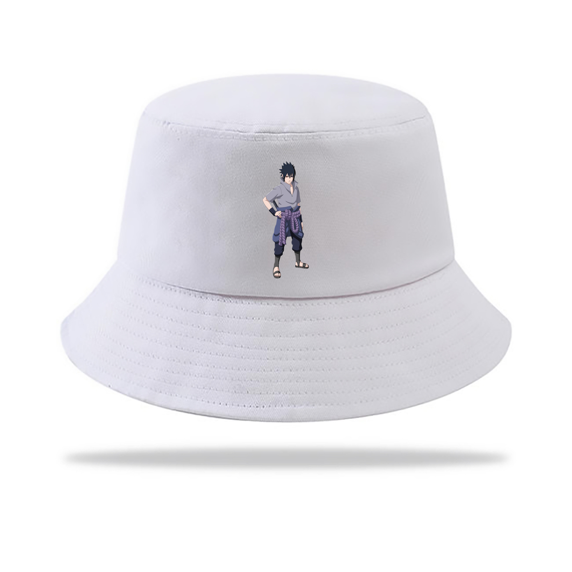 （画像用） NARUTO -ナルト- うちは サスケ Uchiha Sasuke アウトドア日除けバケットハット