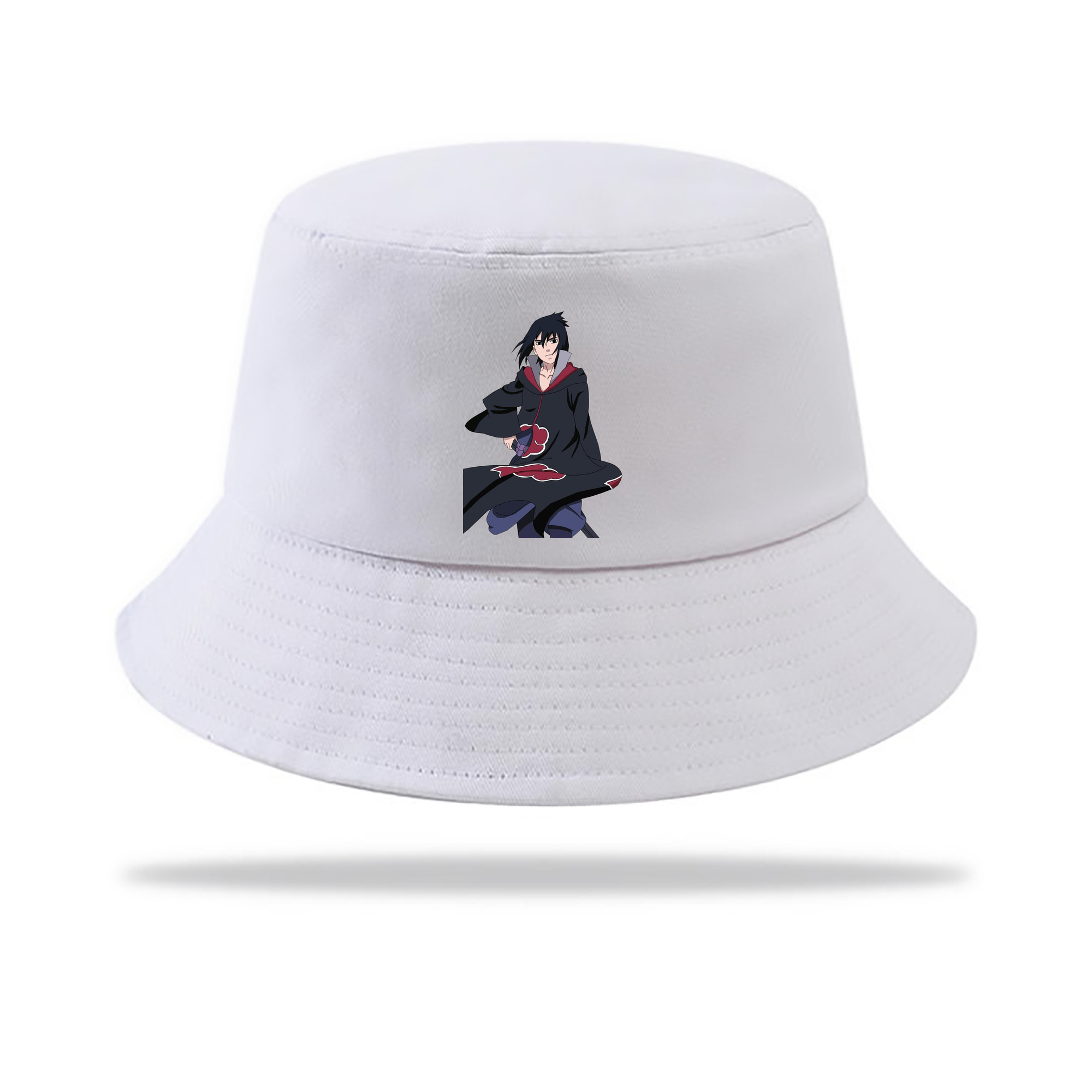 （画像用） NARUTO -ナルト- うちは サスケ Uchiha Sasuke アウトドア日除けバケットハット