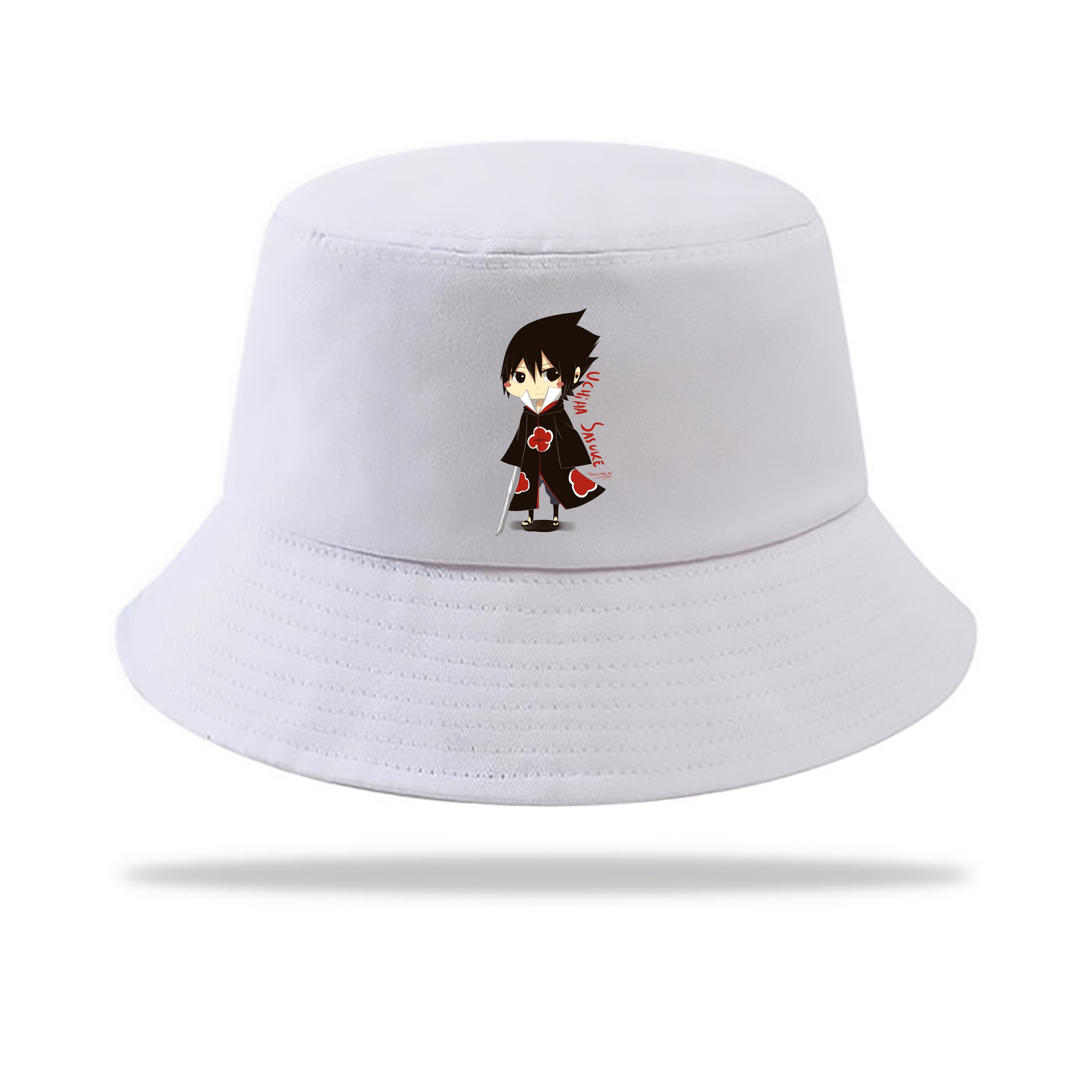 （画像用） NARUTO -ナルト- うちは サスケ Uchiha Sasuke アウトドア日除けバケットハット