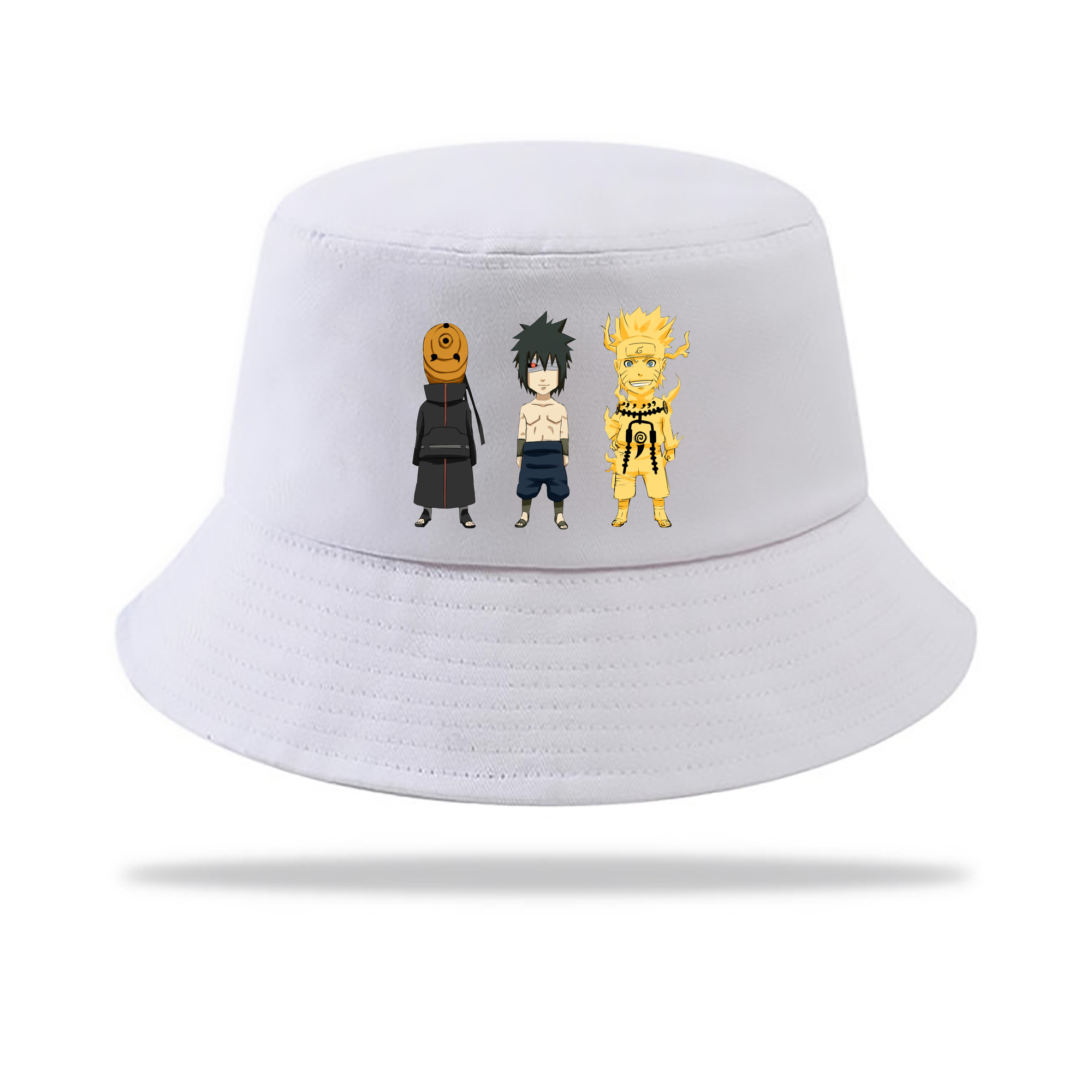 （画像用） NARUTO -ナルト- うちは サスケ Uchiha Sasuke アウトドア日除けバケットハット