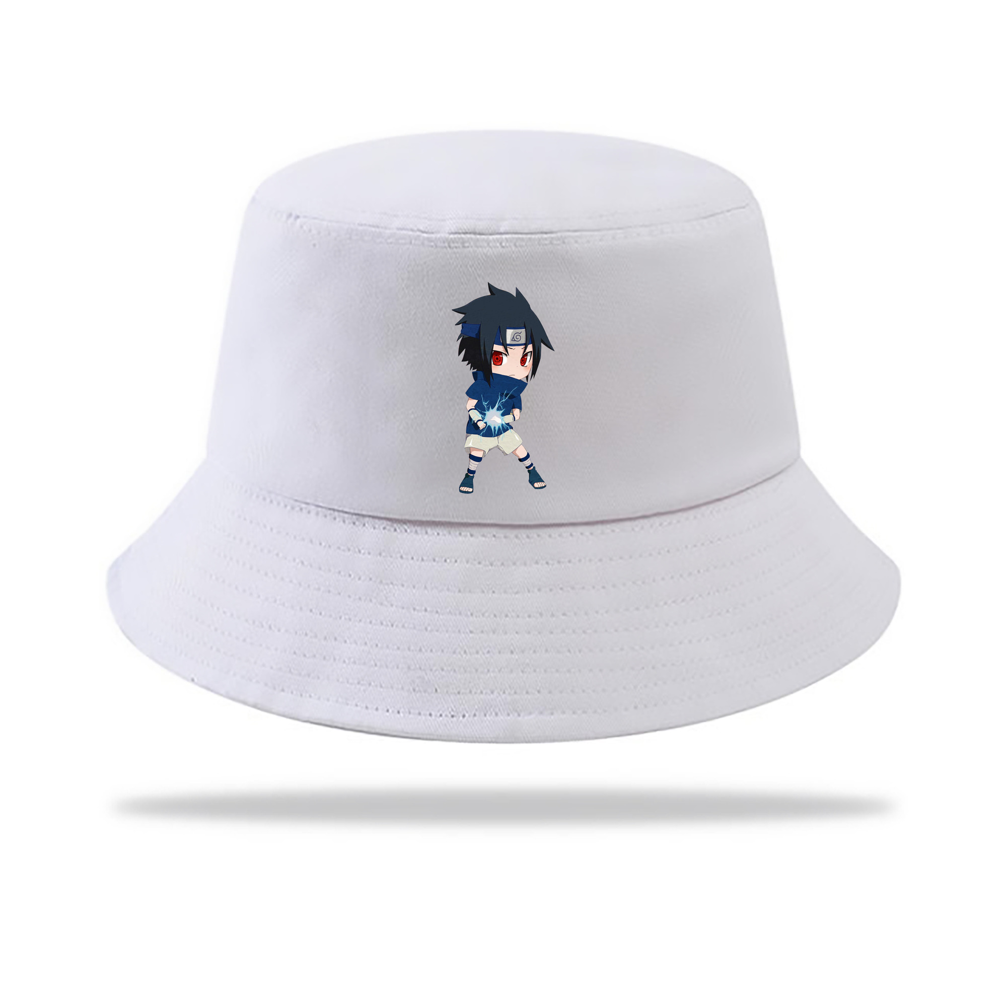 （画像用） NARUTO -ナルト- うちは サスケ Uchiha Sasuke アウトドア日除けバケットハット