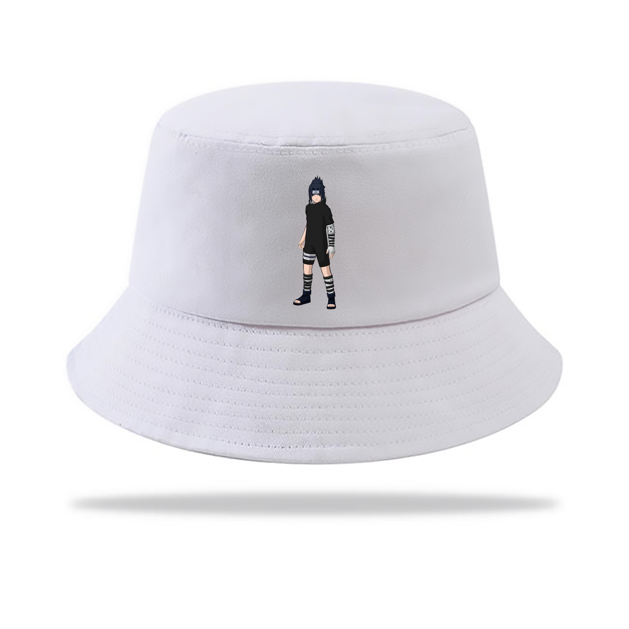 （画像用） NARUTO -ナルト- うちは サスケ Uchiha Sasuke アウトドア日除けバケットハット