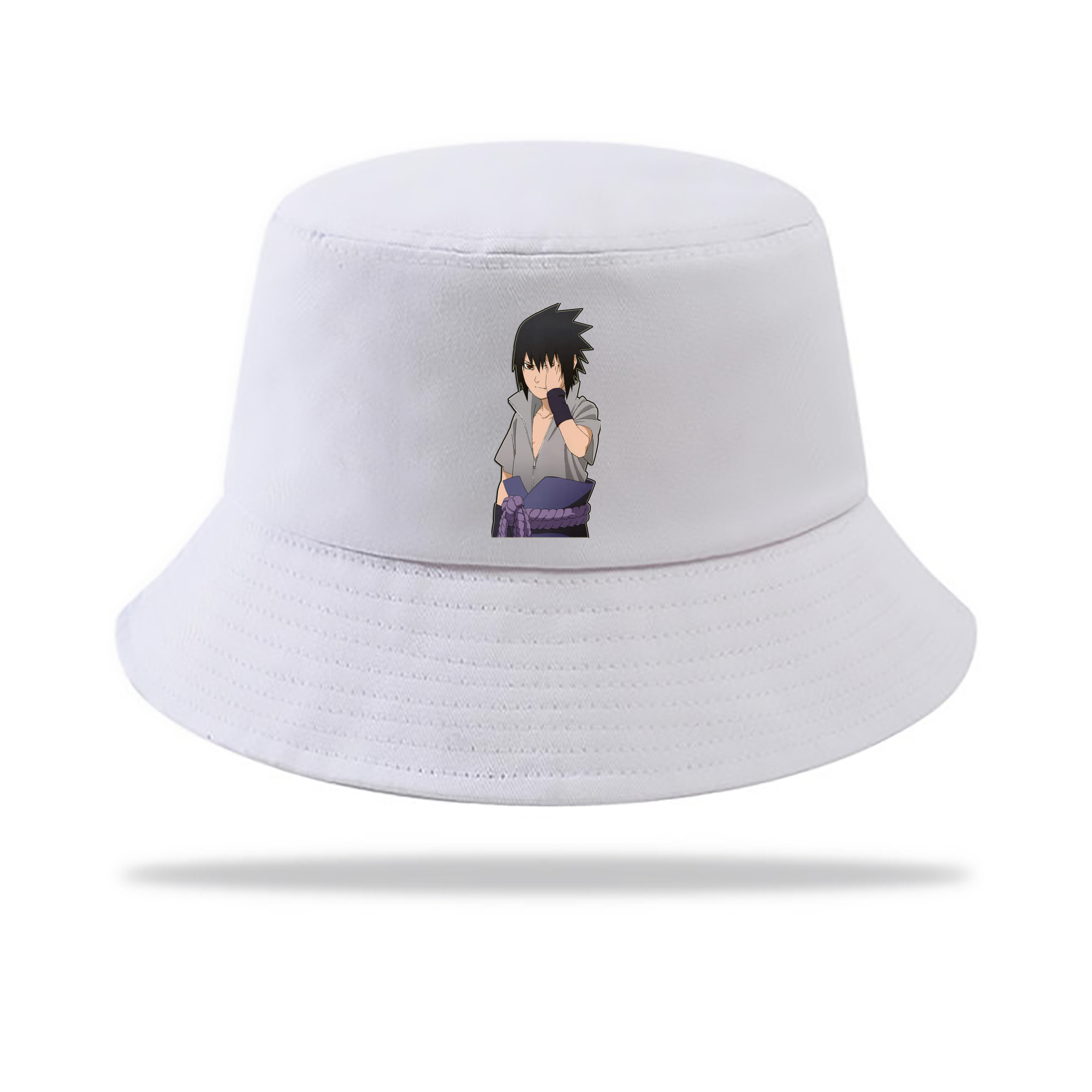 （画像用） NARUTO -ナルト- うちは サスケ Uchiha Sasuke アウトドア日除けバケットハット