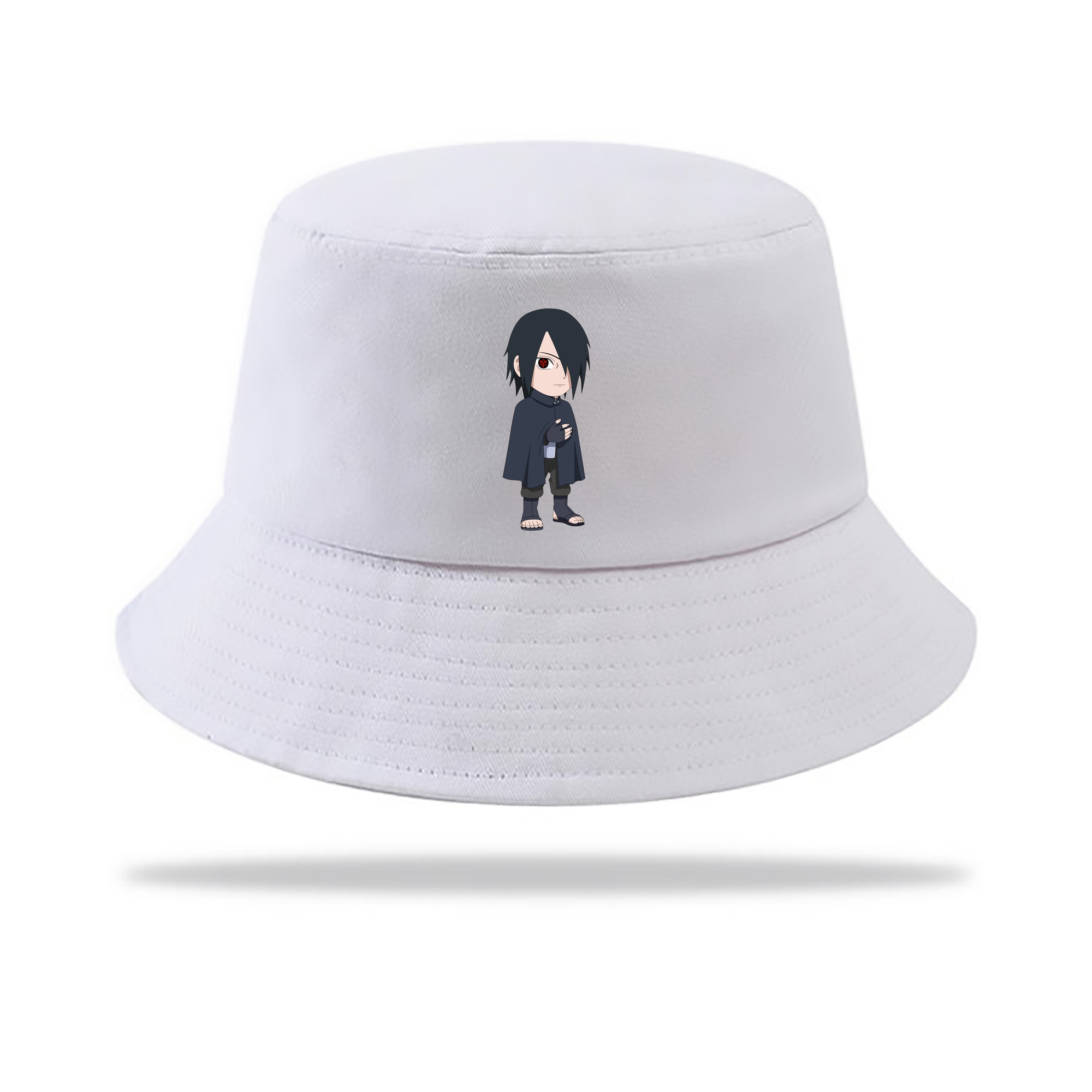 （画像用） NARUTO -ナルト- うちは サスケ Uchiha Sasuke アウトドア日除けバケットハット