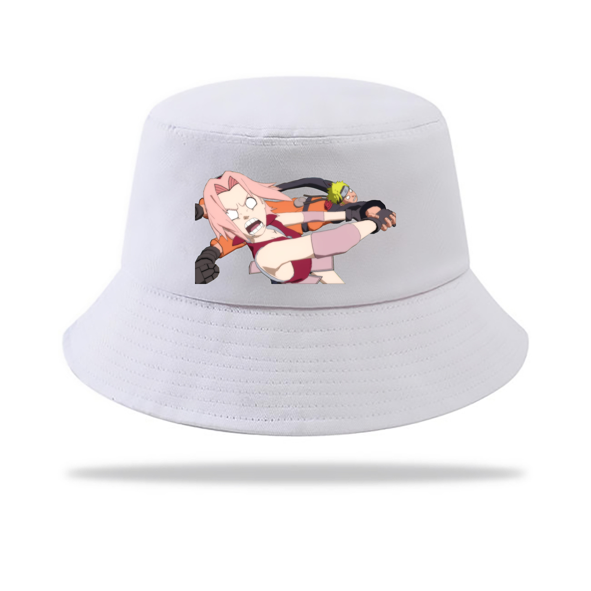 （画像用） NARUTO -ナルト- 春野サクラ Haruno Sakura アウトドア日除けバケットハット