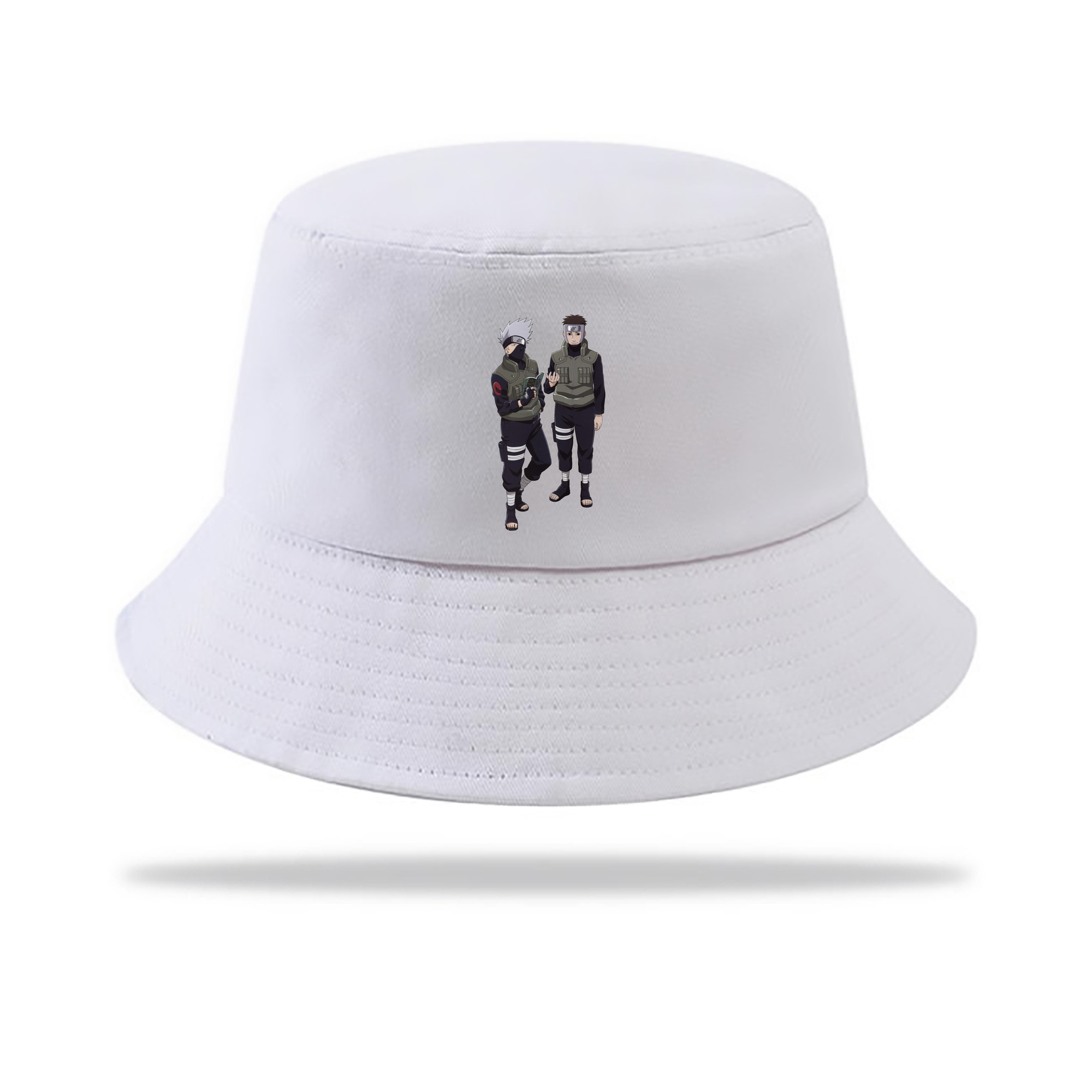 （画像用） NARUTO -ナルト- はたけ カカシ Hatake Kakashi アウトドア日除けバケットハット