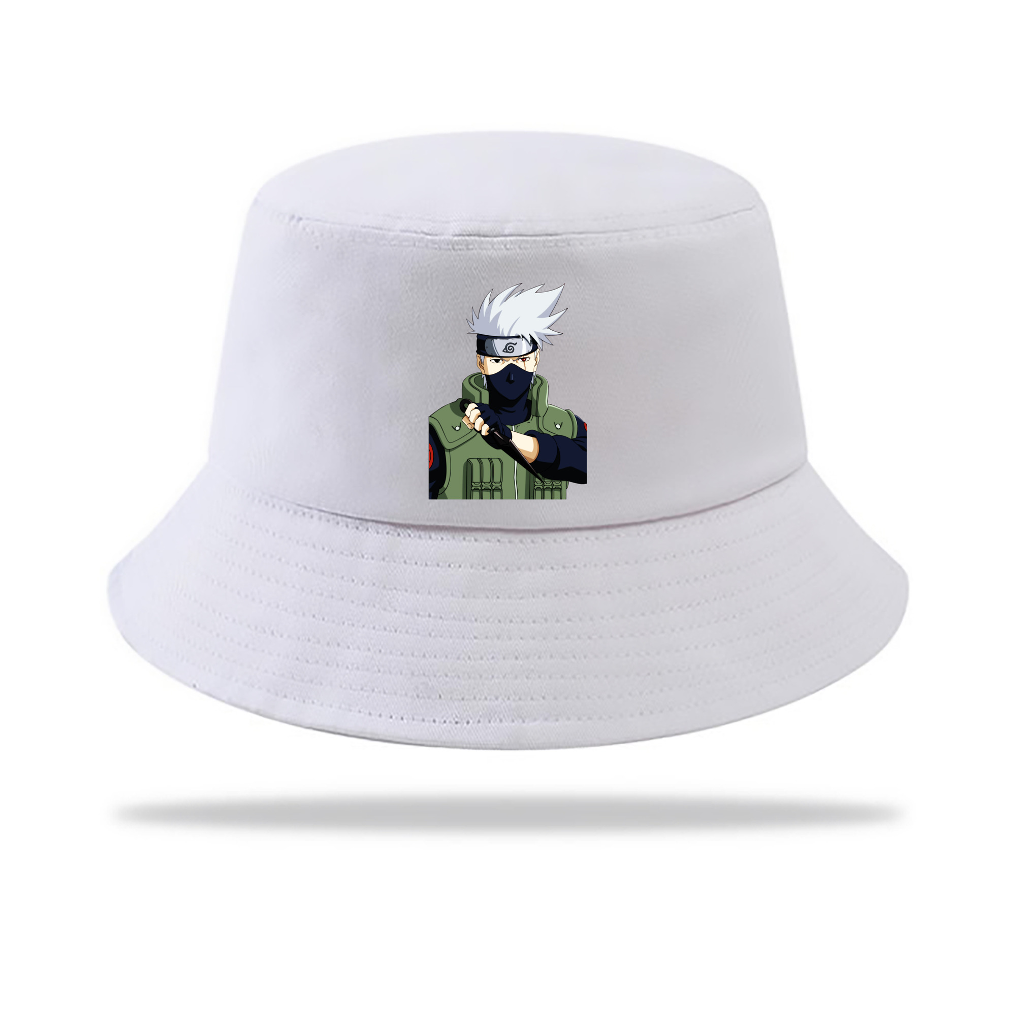 （画像用） NARUTO -ナルト- はたけ カカシ Hatake Kakashi アウトドア日除けバケットハット