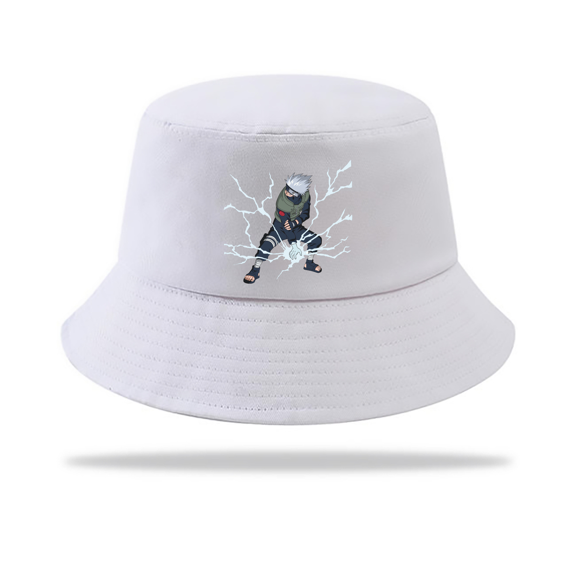 （画像用） NARUTO -ナルト- はたけ カカシ Hatake Kakashi アウトドア日除けバケットハット