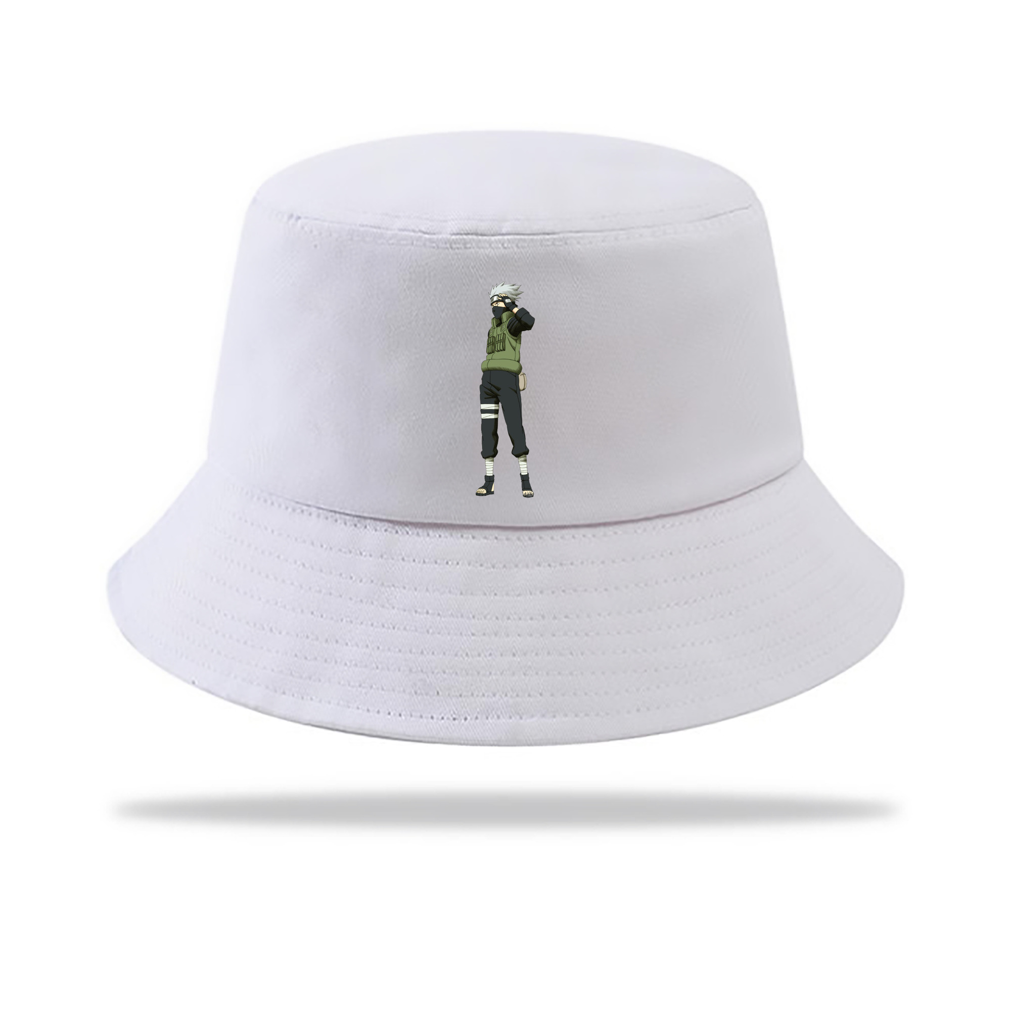 （画像用） NARUTO -ナルト- はたけ カカシ Hatake Kakashi アウトドア日除けバケットハット