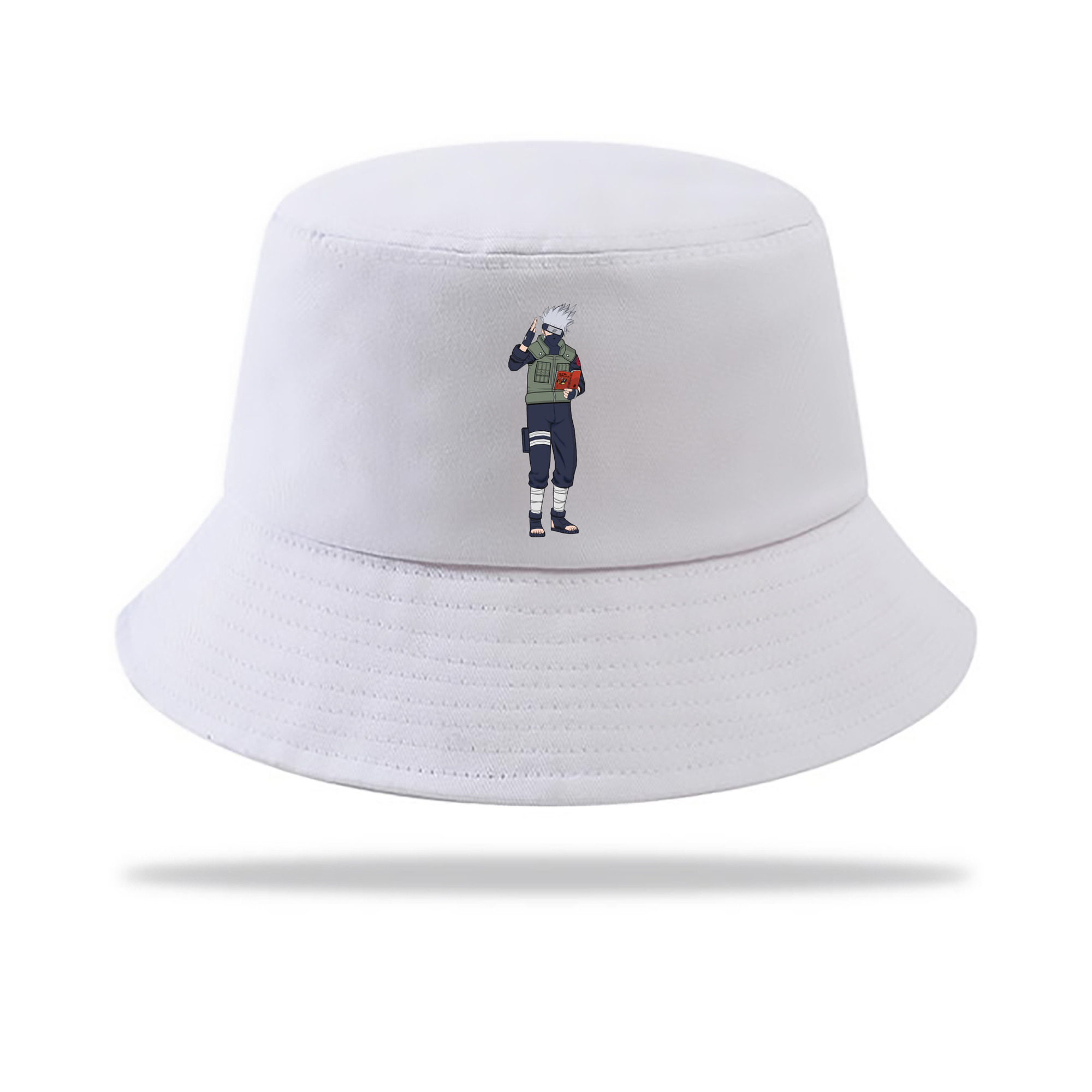 （画像用） NARUTO -ナルト- はたけ カカシ Hatake Kakashi アウトドア日除けバケットハット