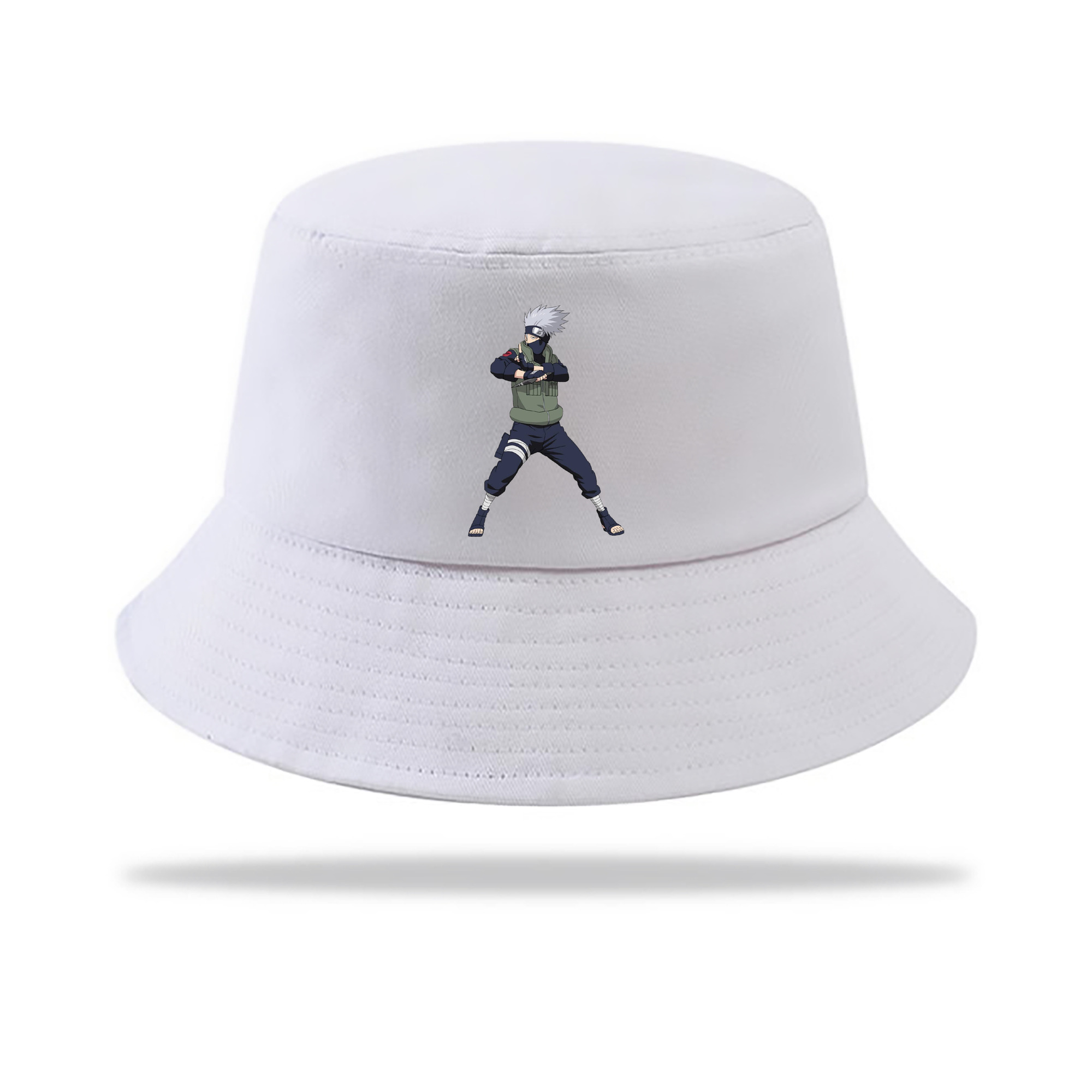 （画像用） NARUTO -ナルト- はたけ カカシ Hatake Kakashi アウトドア日除けバケットハット