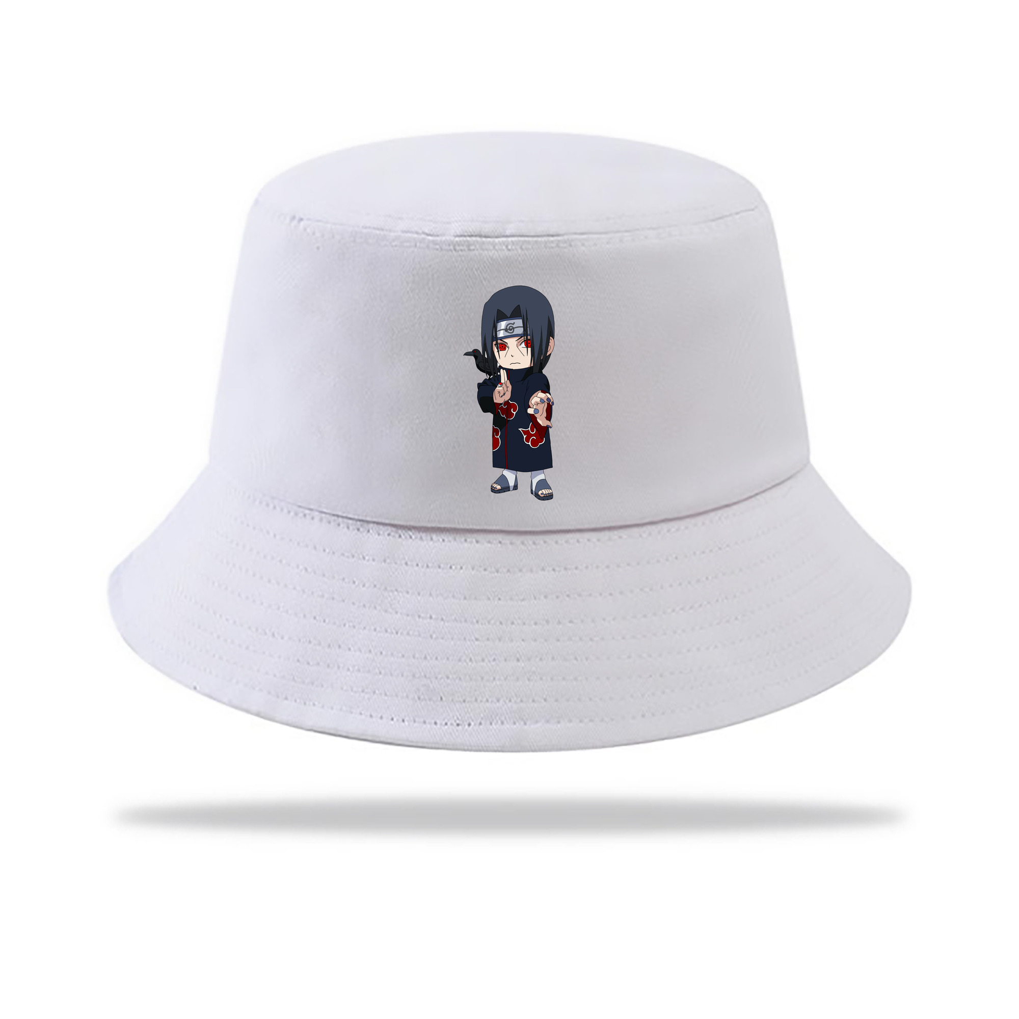 （画像用） NARUTO -ナルト- うちは イタチ Uchiha Itachi アウトドア日除けバケットハット