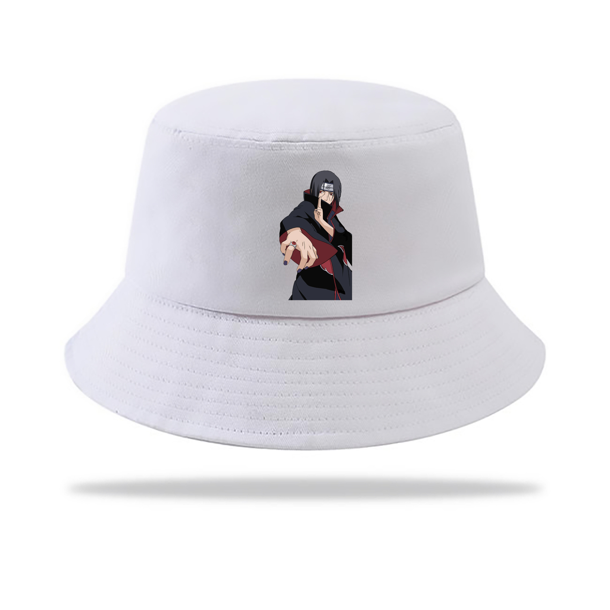 （画像用） NARUTO -ナルト- うちは イタチ Uchiha Itachi アウトドア日除けバケットハット