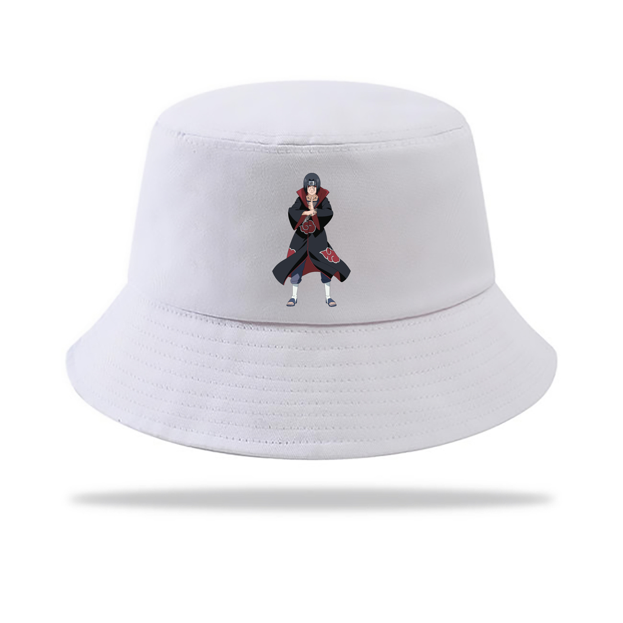 （画像用） NARUTO -ナルト- うちは イタチ Uchiha Itachi アウトドア日除けバケットハット