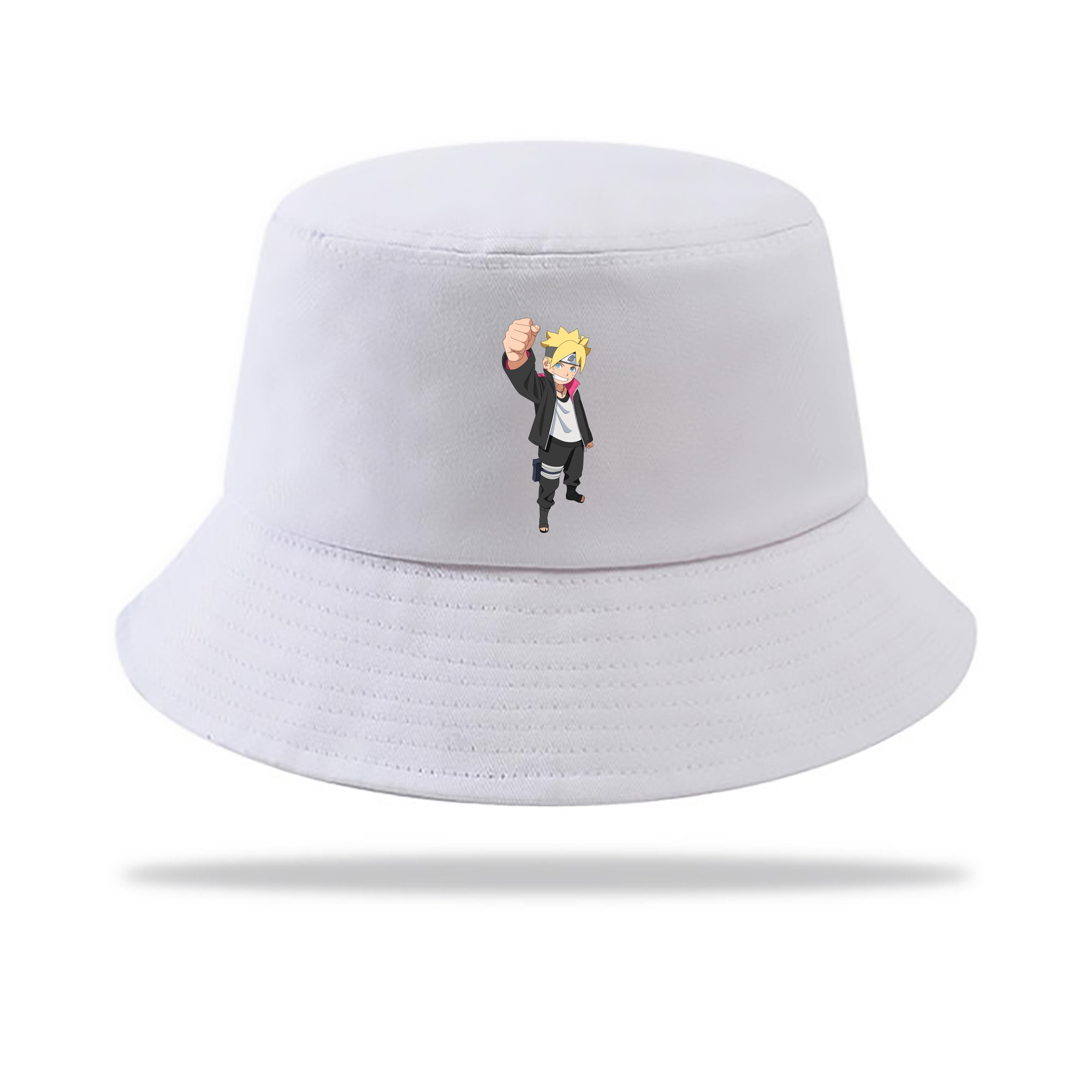 （画像用） NARUTO -ナルト- うずまき ボルト Uzumaki Boruto アウトドア日除けバケットハット