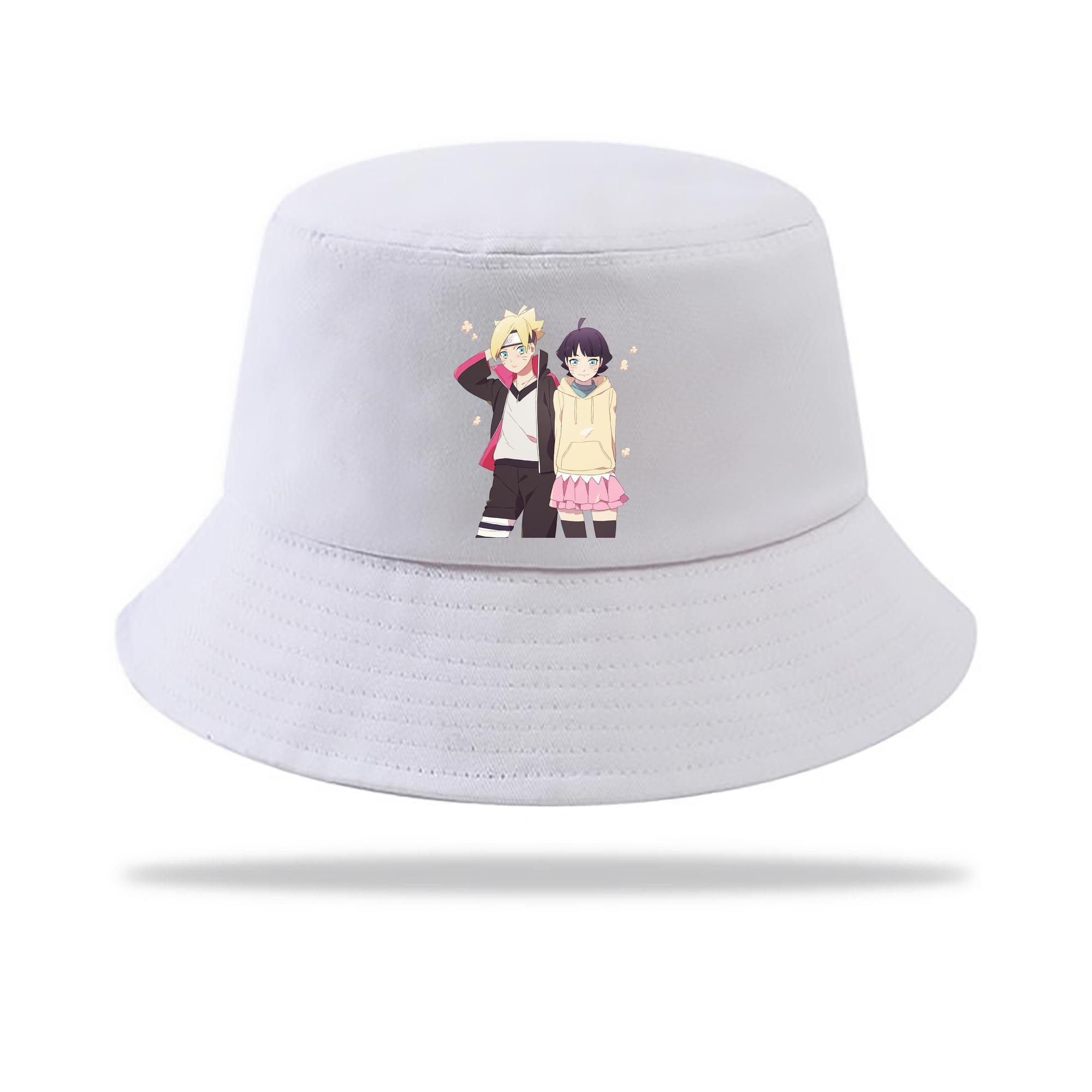 （画像用） NARUTO -ナルト- うずまき ボルト Uzumaki Boruto アウトドア日除けバケットハット