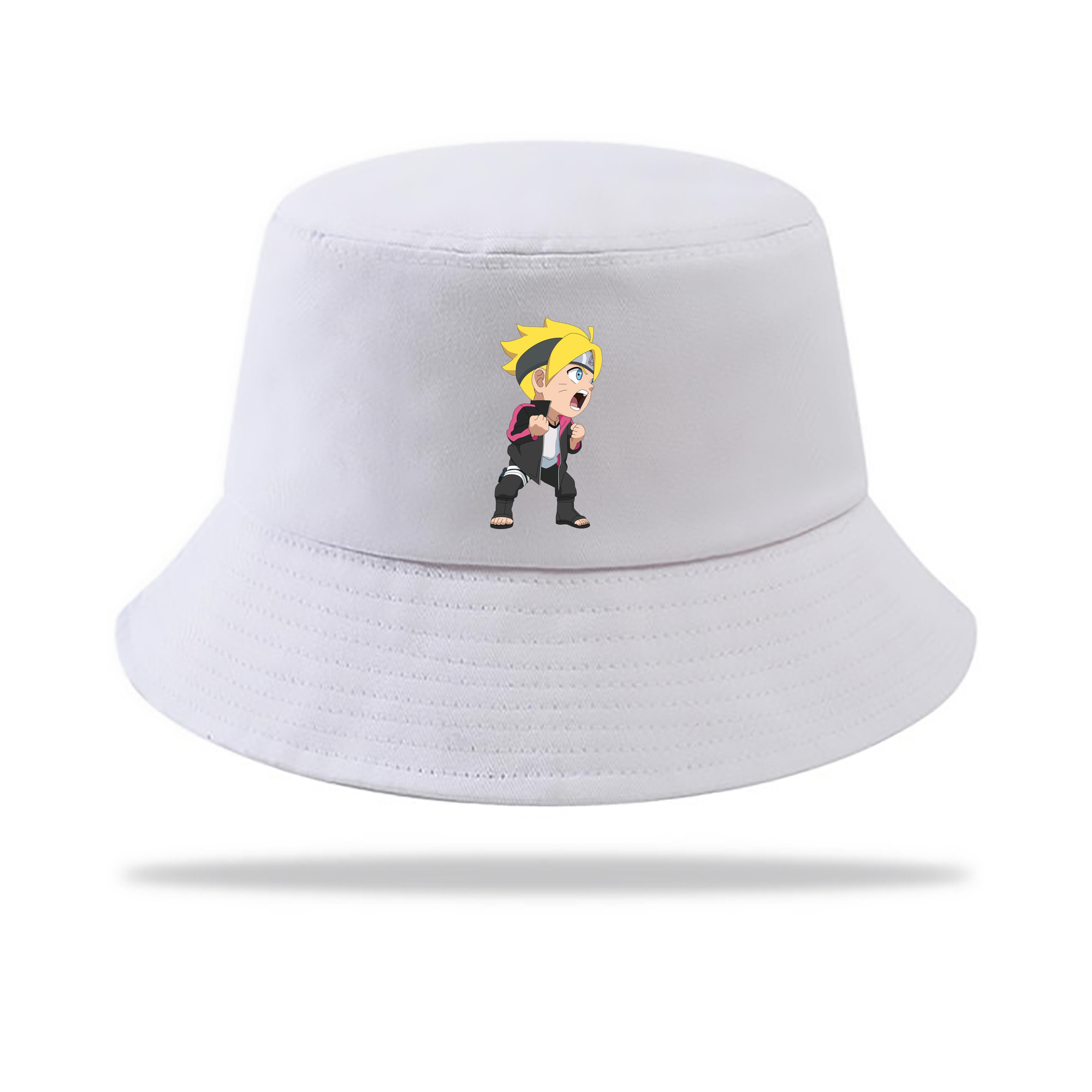 （画像用） NARUTO -ナルト- うずまき ボルト Uzumaki Boruto アウトドア日除けバケットハット