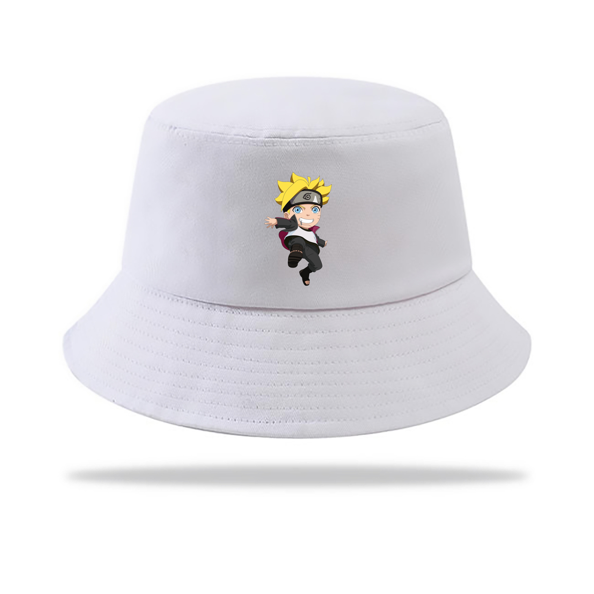 （画像用） NARUTO -ナルト- うずまき ボルト Uzumaki Boruto アウトドア日除けバケットハット