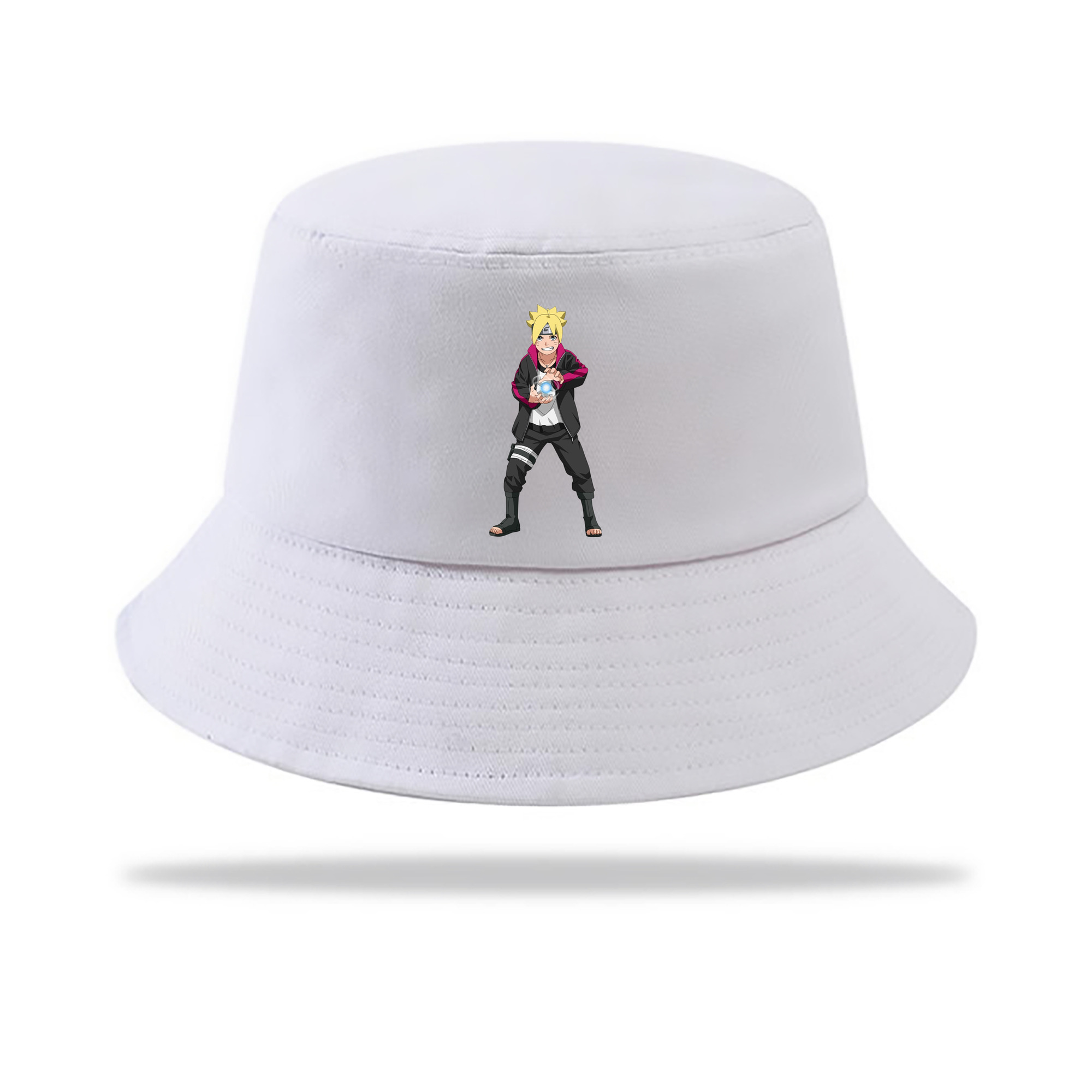 （画像用） NARUTO -ナルト- うずまき ボルト Uzumaki Boruto アウトドア日除けバケットハット