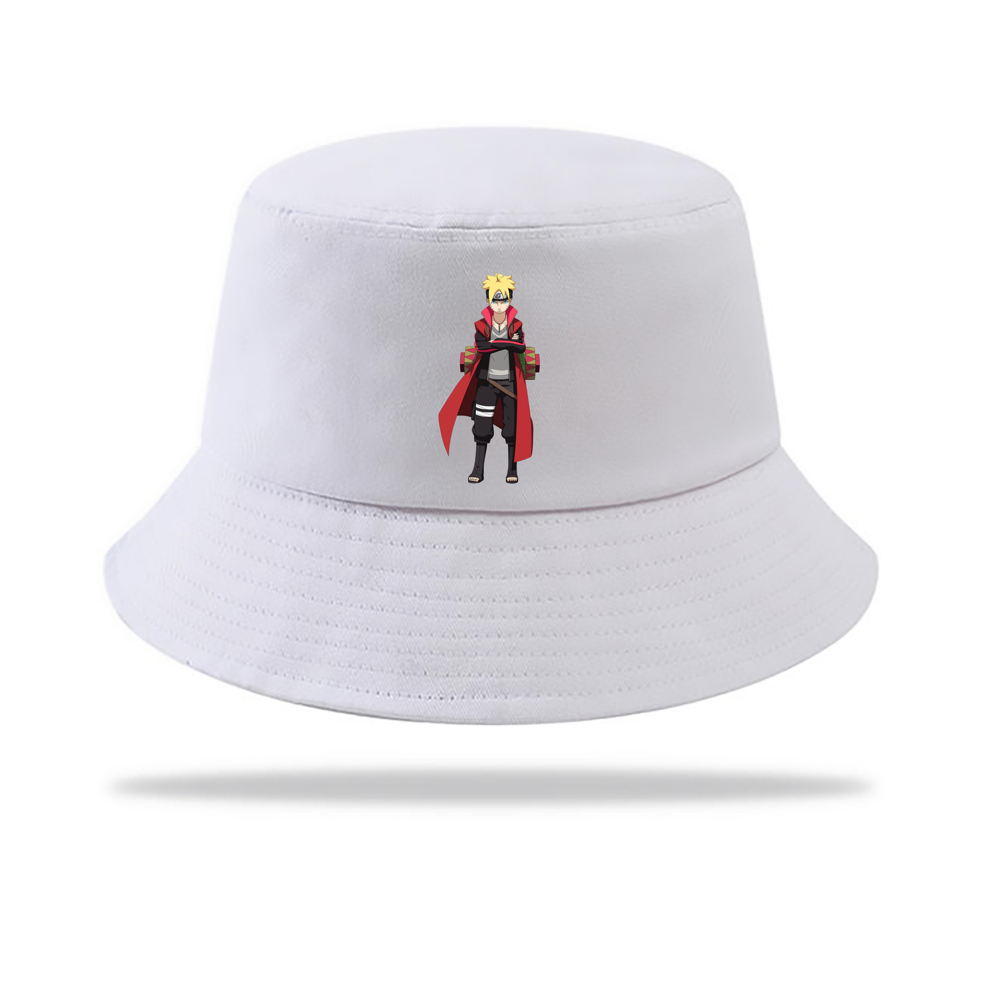 （画像用） NARUTO -ナルト- うずまき ボルト Uzumaki Boruto アウトドア日除けバケットハット