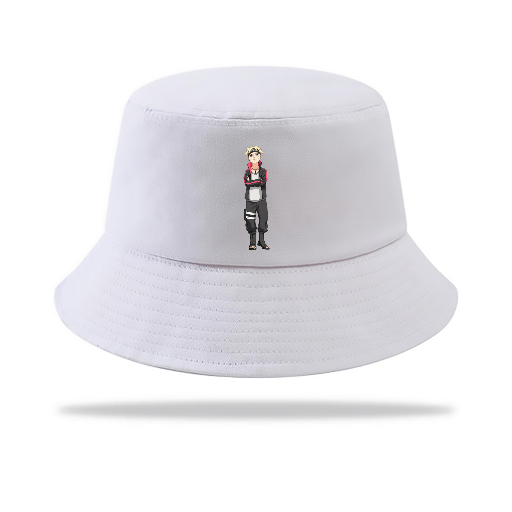 （画像用） NARUTO -ナルト- うずまき ボルト Uzumaki Boruto アウトドア日除けバケットハット