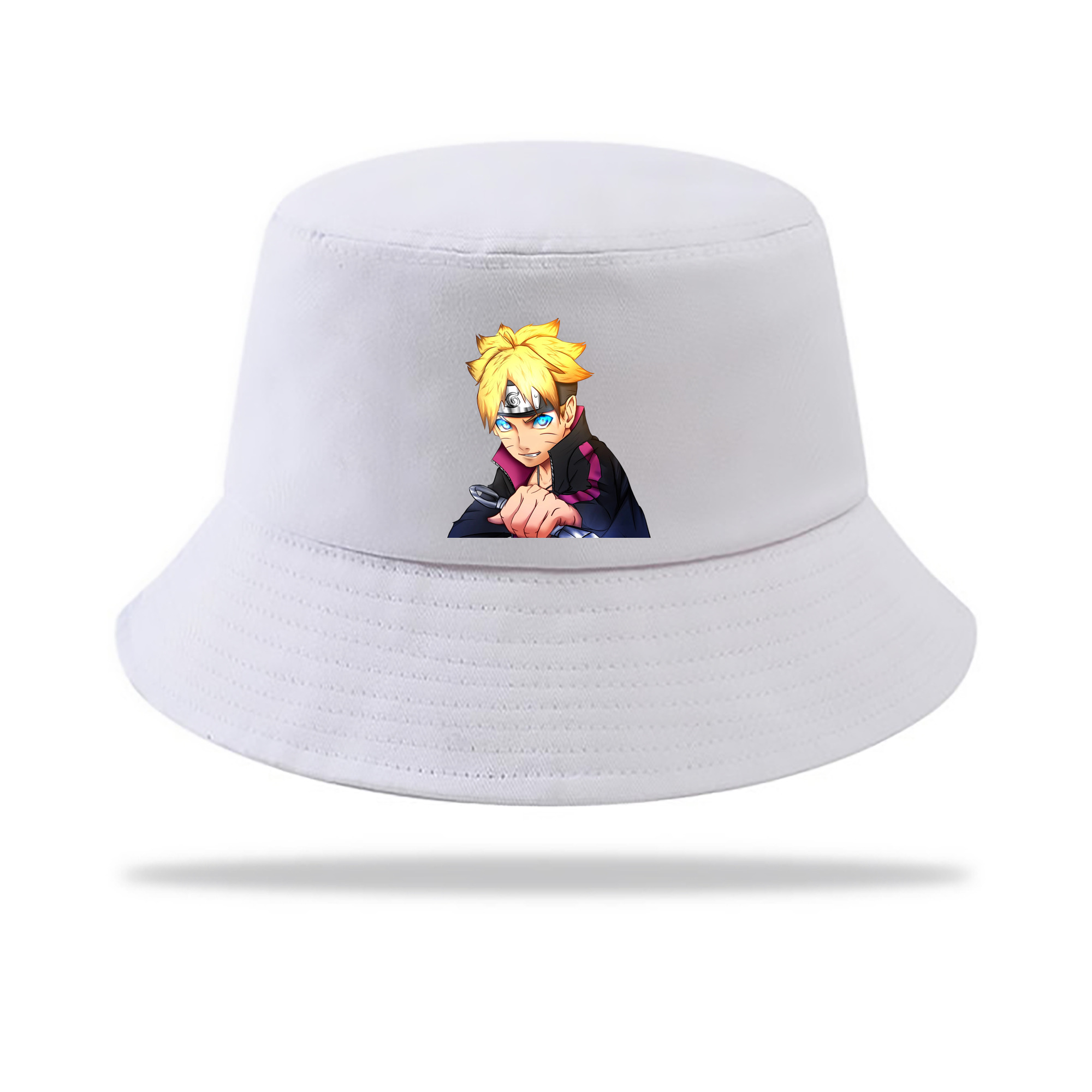 （画像用） NARUTO -ナルト- うずまき ボルト Uzumaki Boruto アウトドア日除けバケットハット