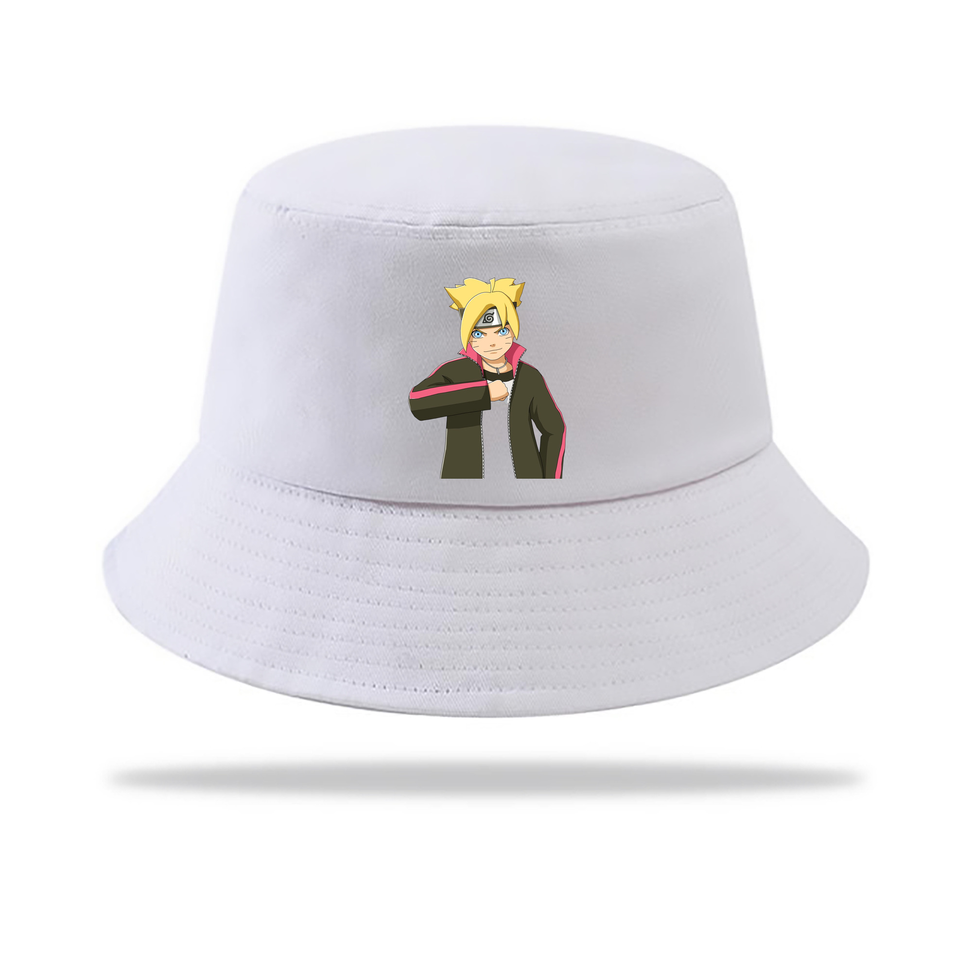 （画像用） NARUTO -ナルト- うずまき ボルト Uzumaki Boruto アウトドア日除けバケットハット