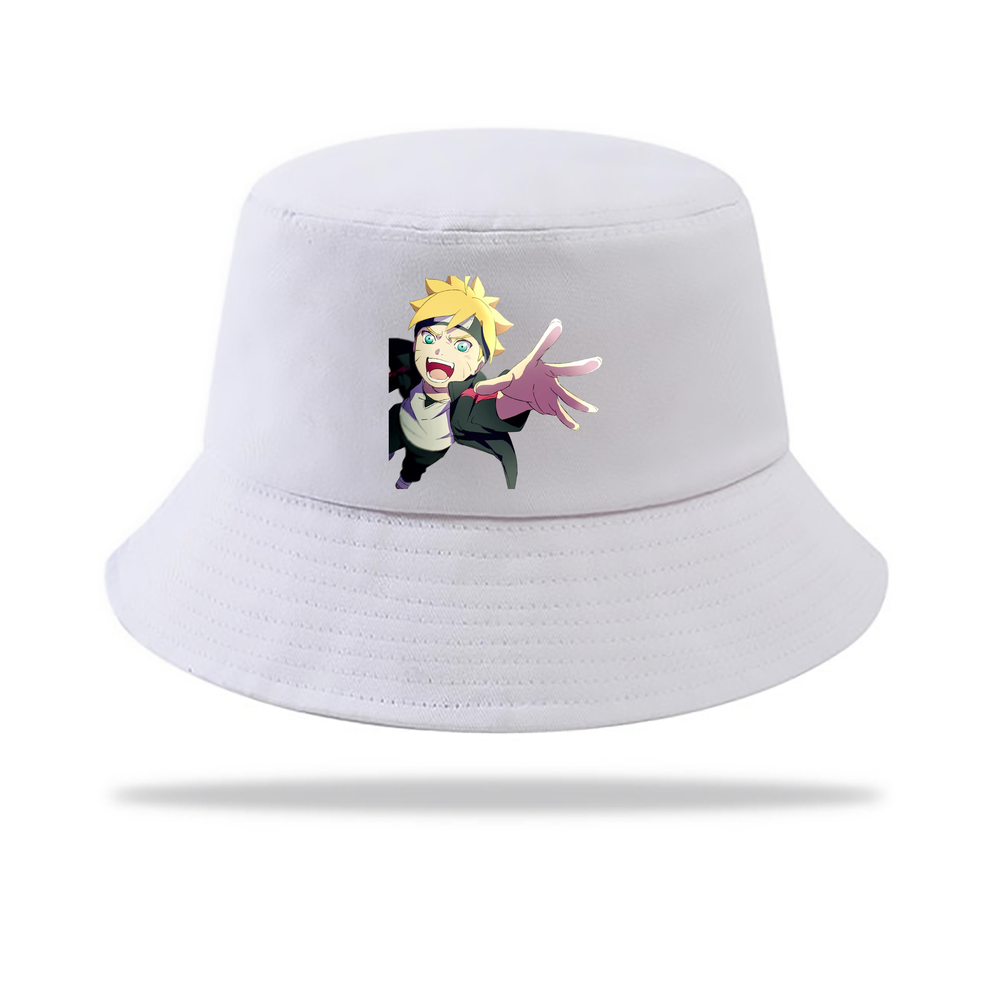 （画像用） NARUTO -ナルト- うずまき ボルト Uzumaki Boruto アウトドア日除けバケットハット