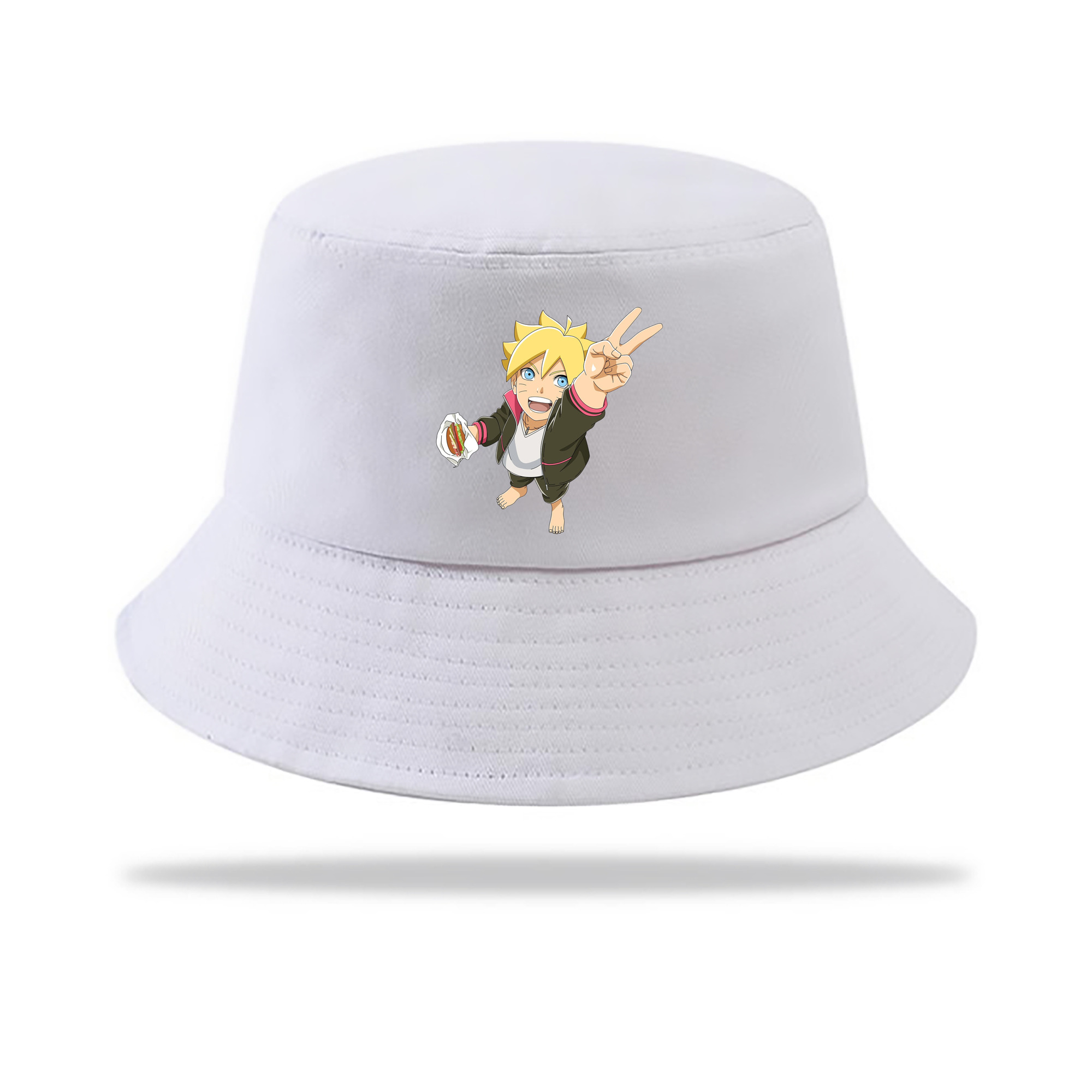 （画像用） NARUTO -ナルト- うずまき ボルト Uzumaki Boruto アウトドア日除けバケットハット