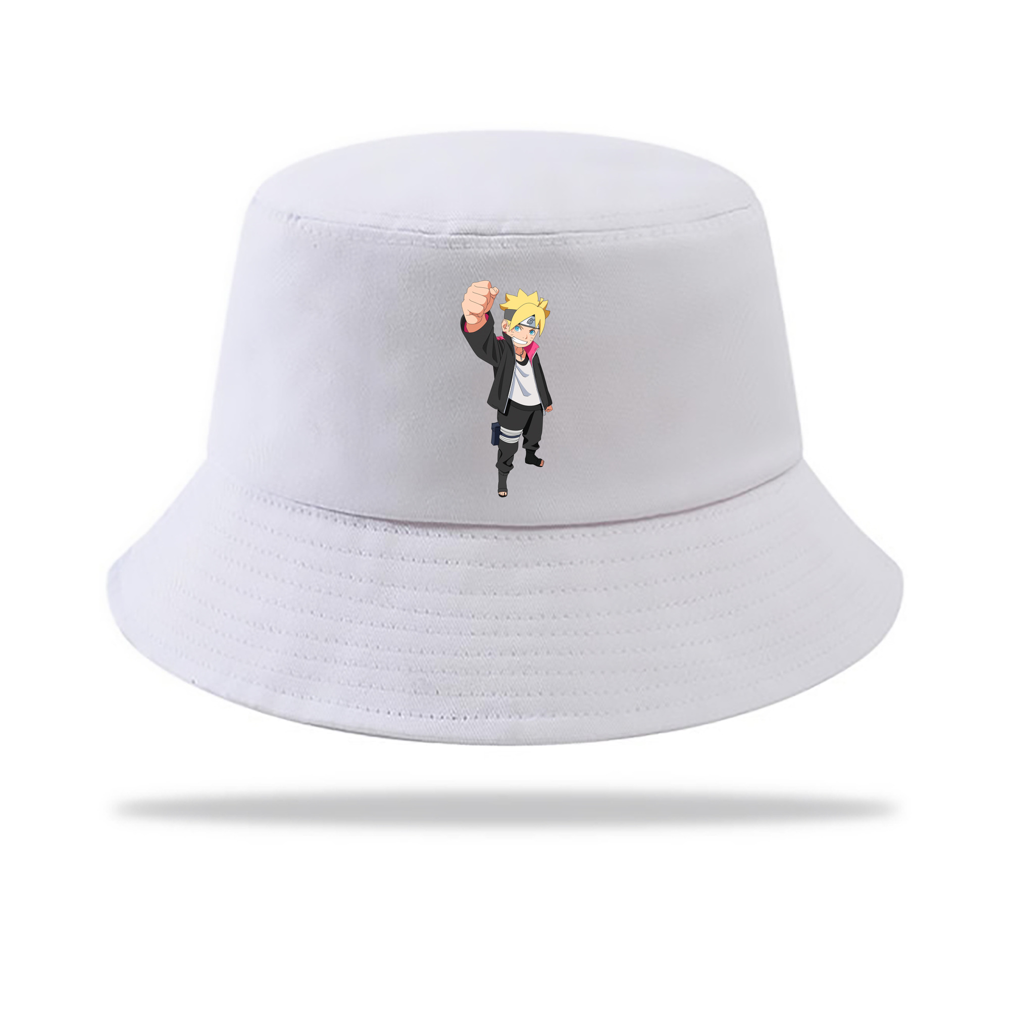（画像用） NARUTO -ナルト- うずまき ボルト Uzumaki Boruto アウトドア日除けバケットハット