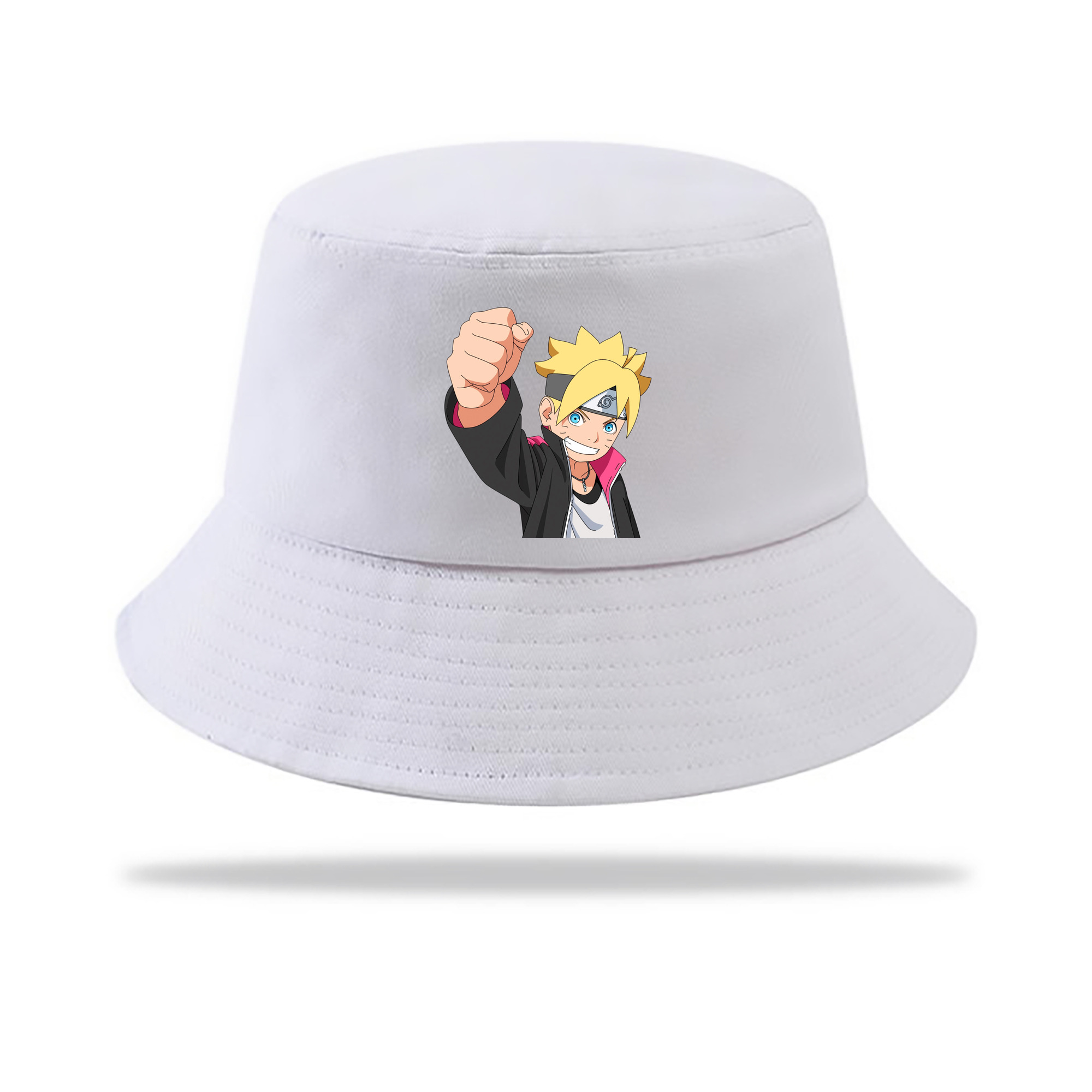（画像用） NARUTO -ナルト- うずまき ボルト Uzumaki Boruto アウトドア日除けバケットハット