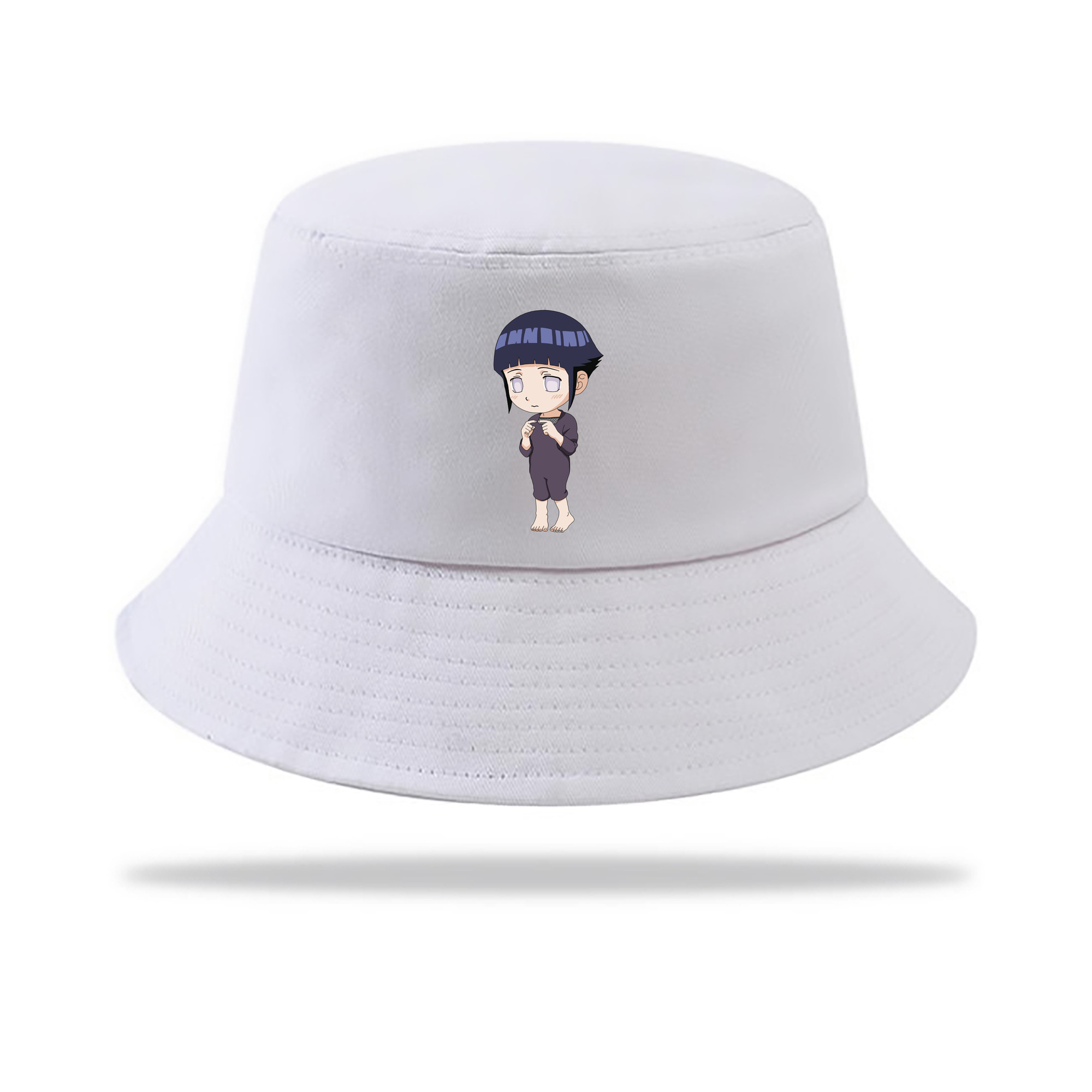 （画像用） NARUTO -ナルト- 日向ヒナタ Hyūga Hinata アウトドア日除けバケットハット
