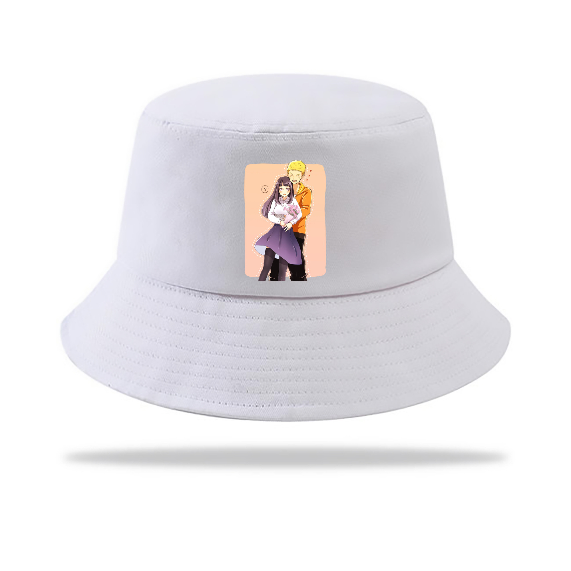 （画像用） NARUTO -ナルト- 日向ヒナタ Hyūga Hinata アウトドア日除けバケットハット