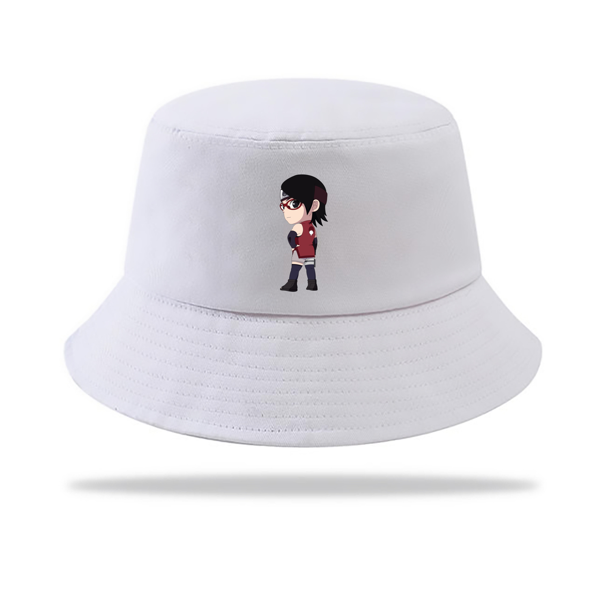 （画像用） NARUTO -ナルト- うちは サラダ Uchiha Sarada アウトドア日除けバケットハット