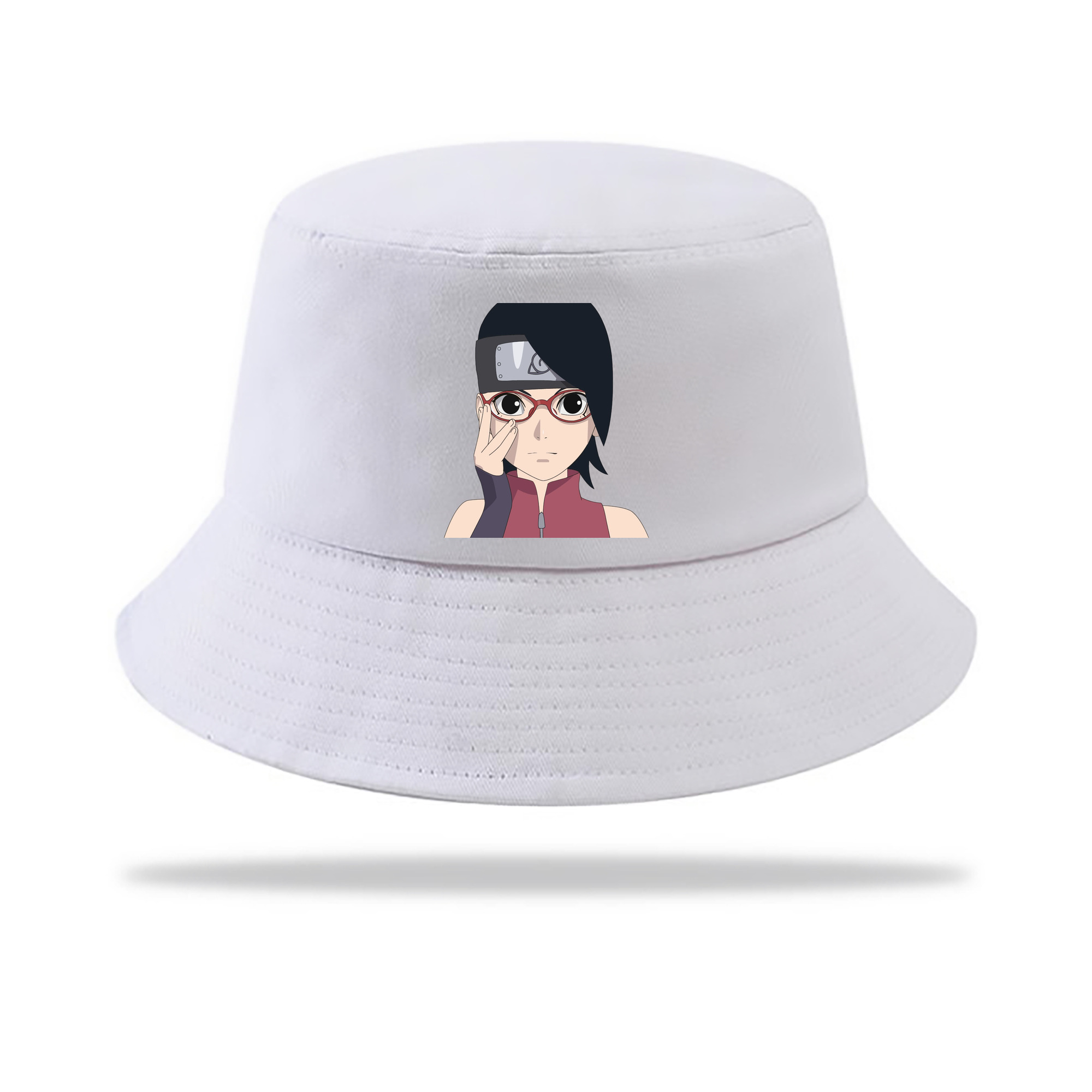 （画像用） NARUTO -ナルト- うちは サラダ Uchiha Sarada アウトドア日除けバケットハット