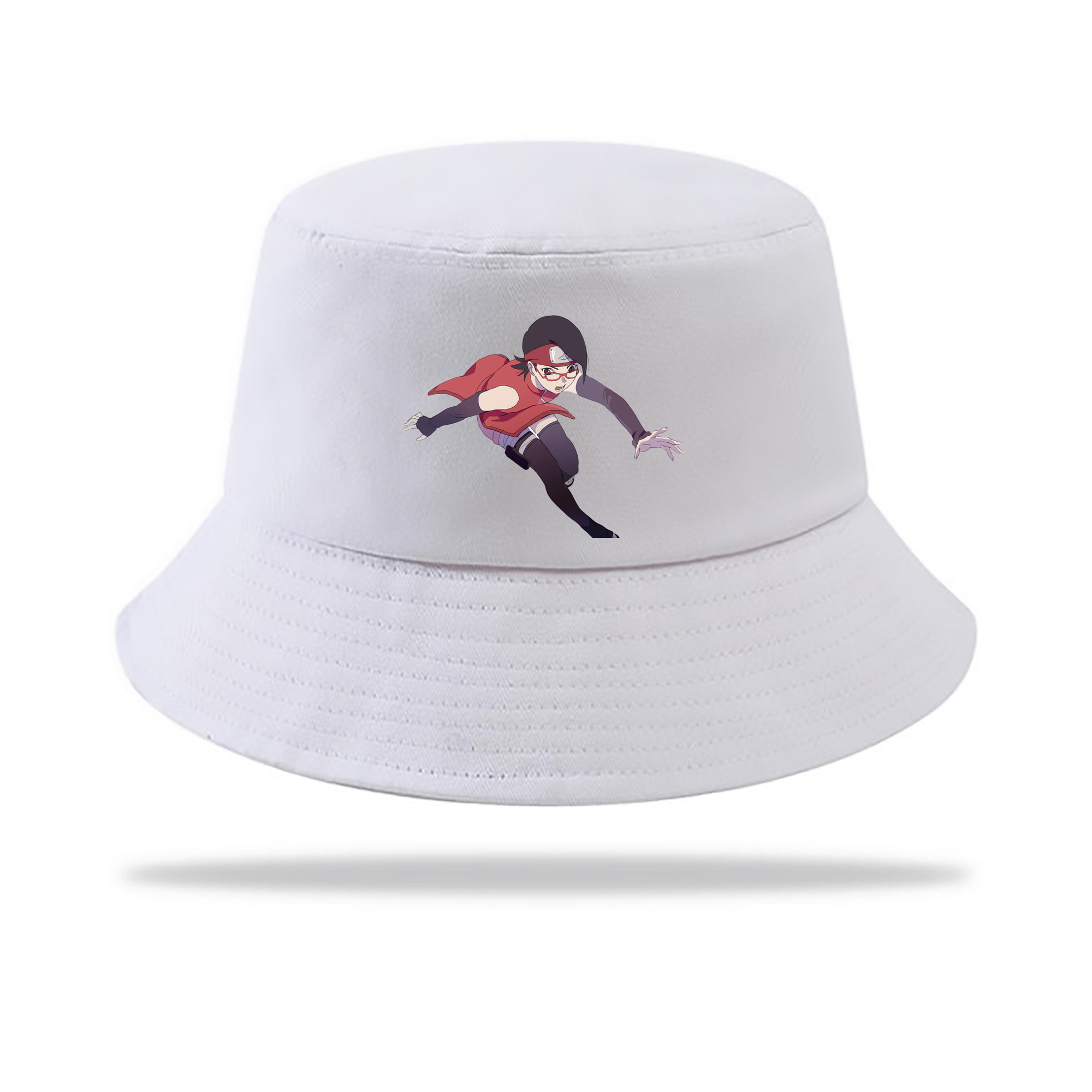 （画像用） NARUTO -ナルト- うちは サラダ Uchiha Sarada アウトドア日除けバケットハット