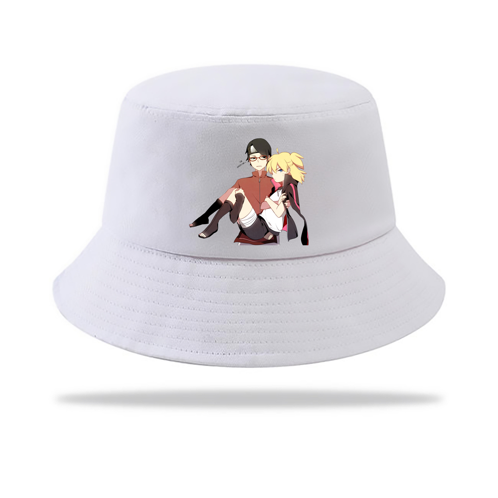 （画像用） NARUTO -ナルト- うちは サラダ Uchiha Sarada アウトドア日除けバケットハット