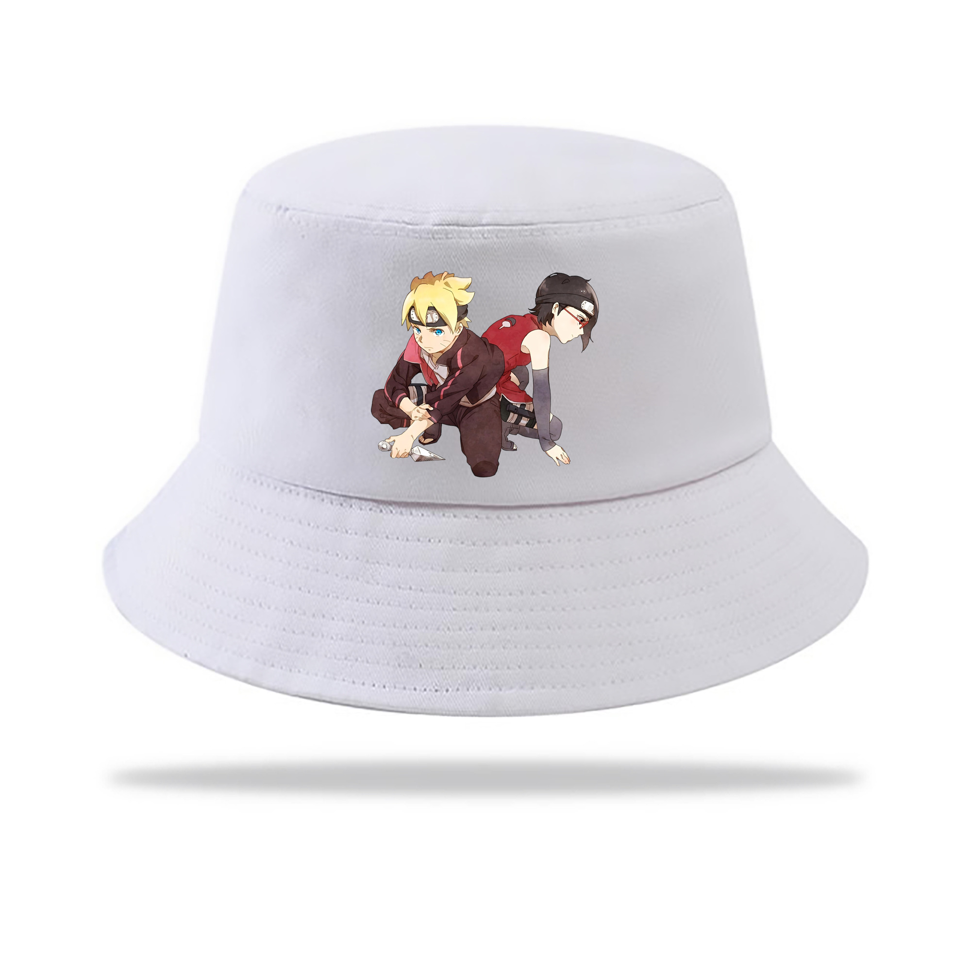 （画像用） NARUTO -ナルト- うちは サラダ Uchiha Sarada アウトドア日除けバケットハット