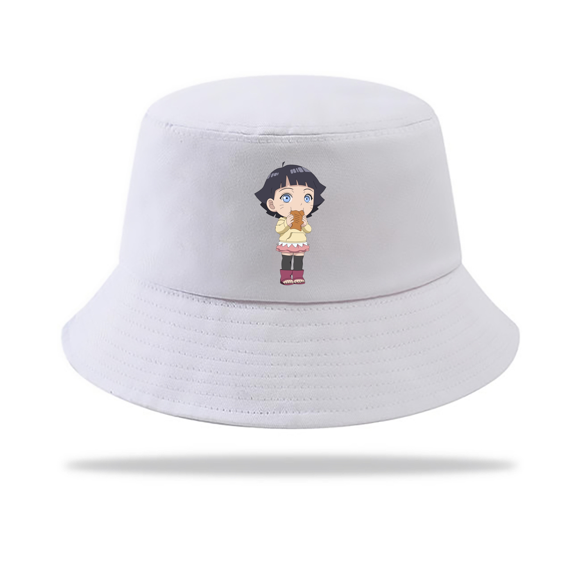 （画像用） NARUTO -ナルト- うずまき ヒマワリ Uzumaki Himawari アウトドア日除けバケットハット