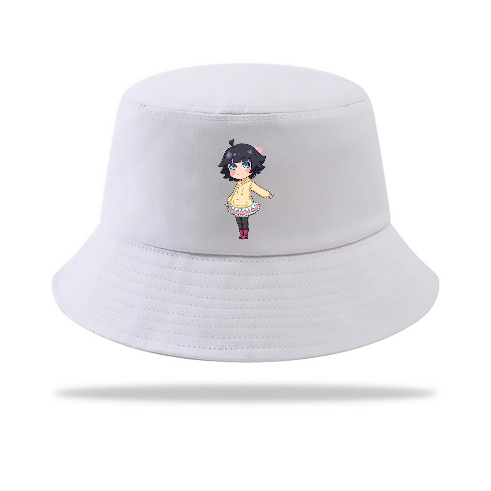 （画像用） NARUTO -ナルト- うずまき ヒマワリ Uzumaki Himawari アウトドア日除けバケットハット