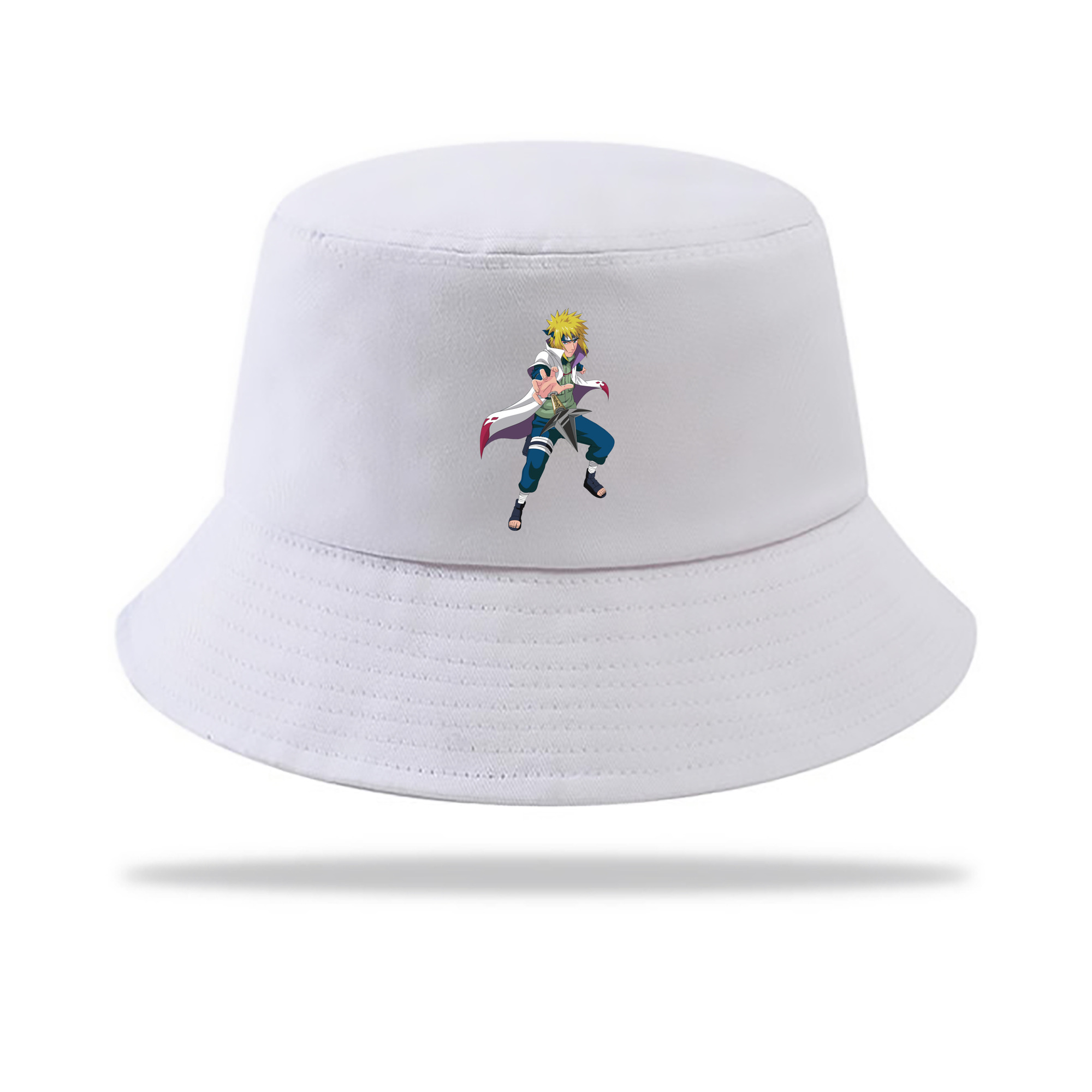 （画像用） NARUTO -ナルト- 波風 ミナト Namikaze Minato アウトドア日除けバケットハット