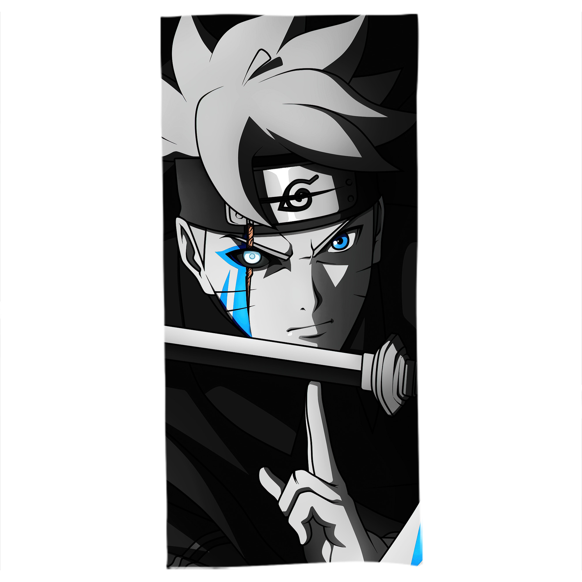 （画像用） NARUTO -ナルト- NARUTO -ナルト- 疾風伝 大判バスタオル 70×140cm 吸水速乾 柔らかい肌触り