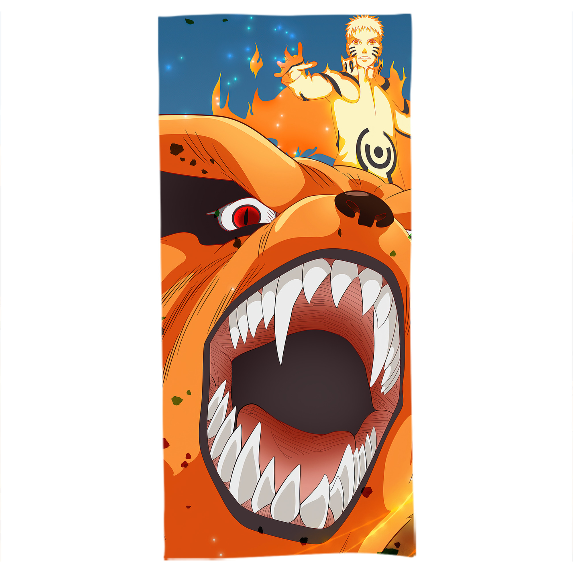（画像用） NARUTO -ナルト- NARUTO -ナルト- 疾風伝 大判バスタオル 70×140cm 吸水速乾 柔らかい肌触り